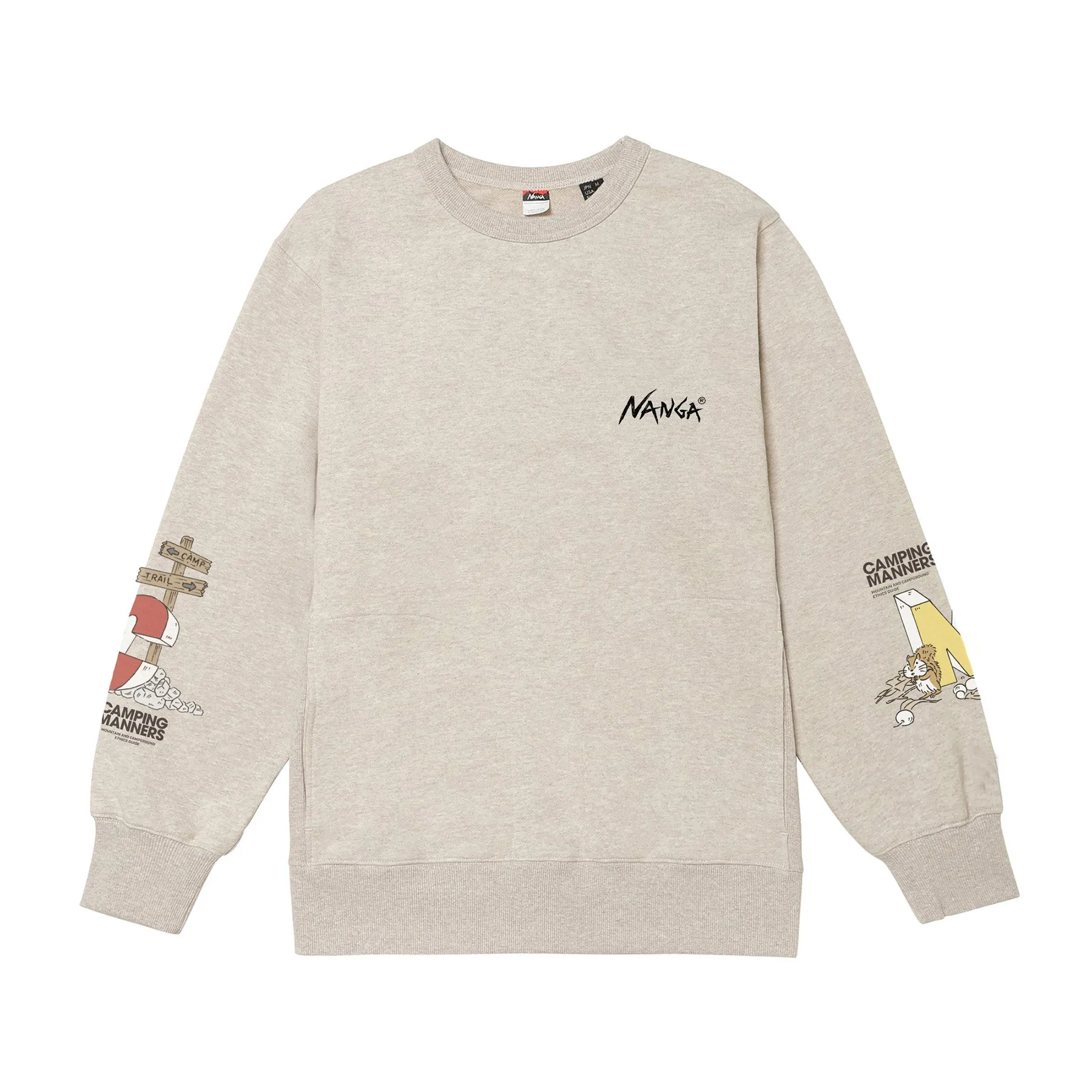 【SPECIAL PRICE】ECO HYBRID CAMPING MANNERS WASPS SWEATSHIRT(UNISEX)