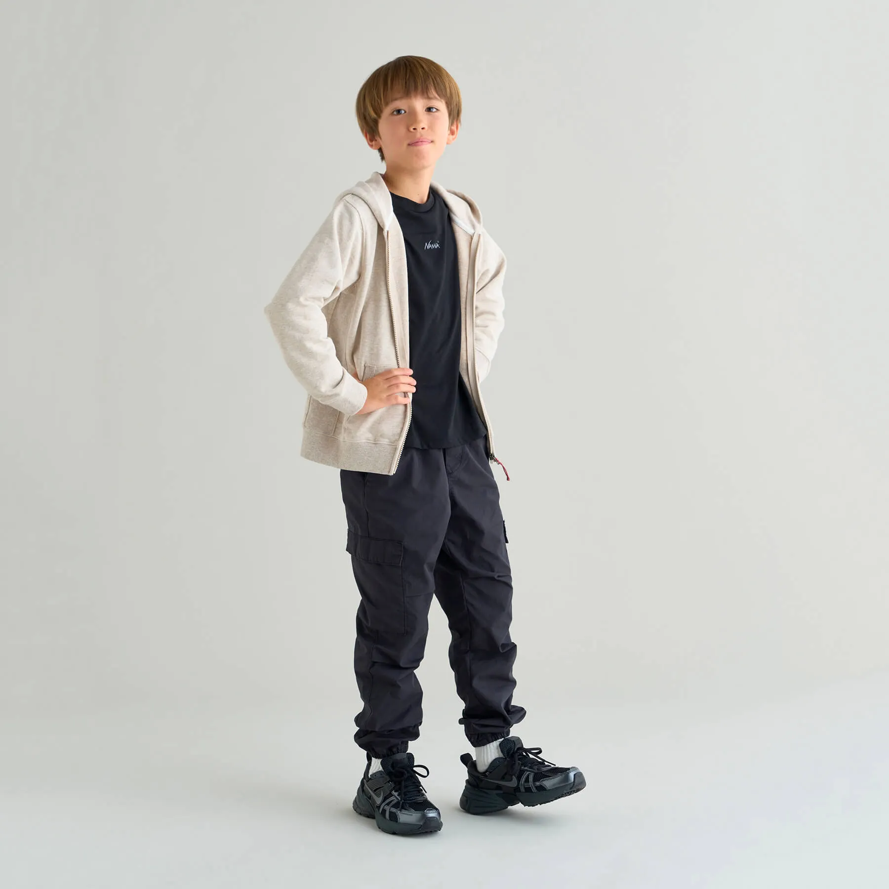 【SPECIAL PRICE】ECO HYBRID KIDS SWEAT ZIP PARKA(KIDS)