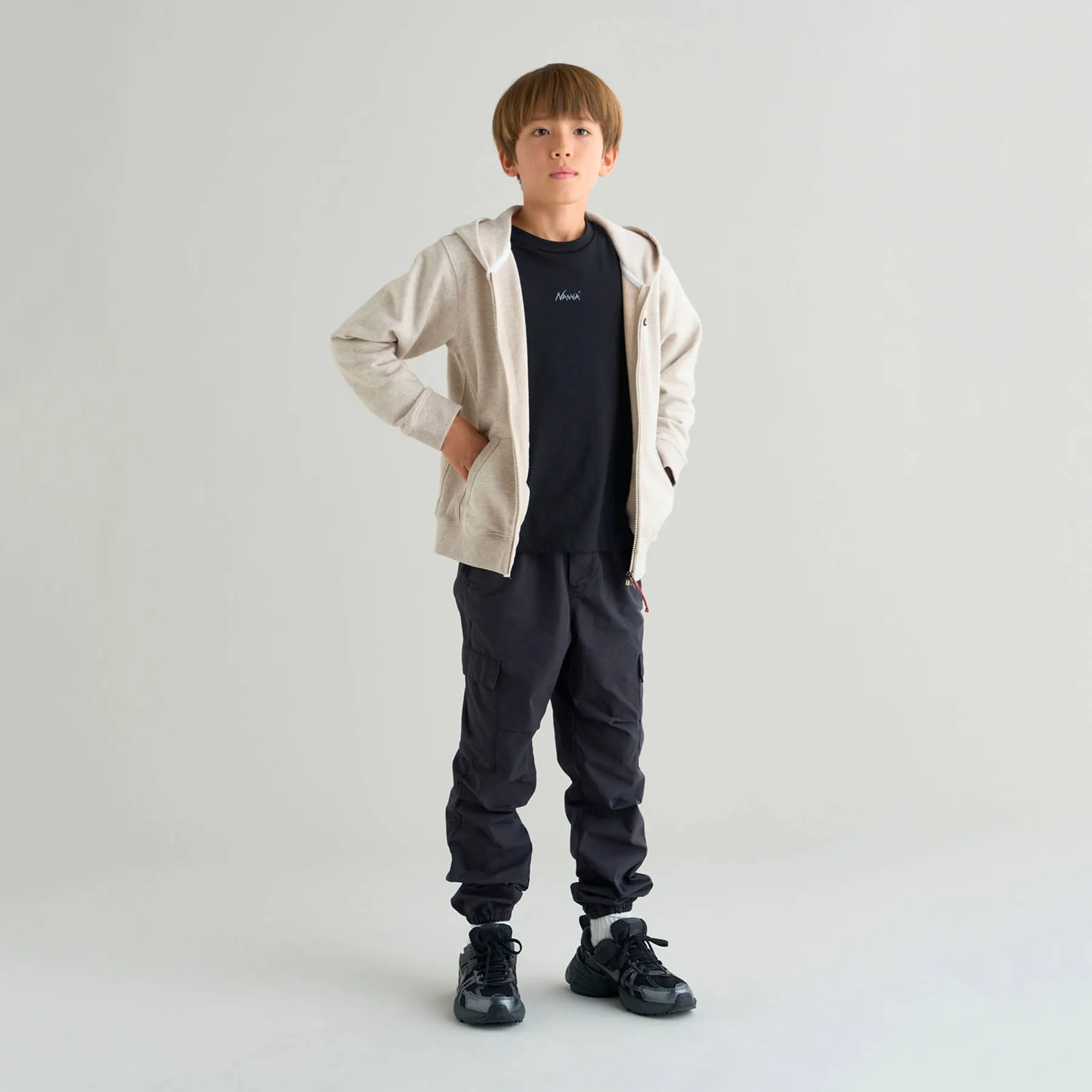 【SPECIAL PRICE】ECO HYBRID KIDS SWEAT ZIP PARKA(KIDS)