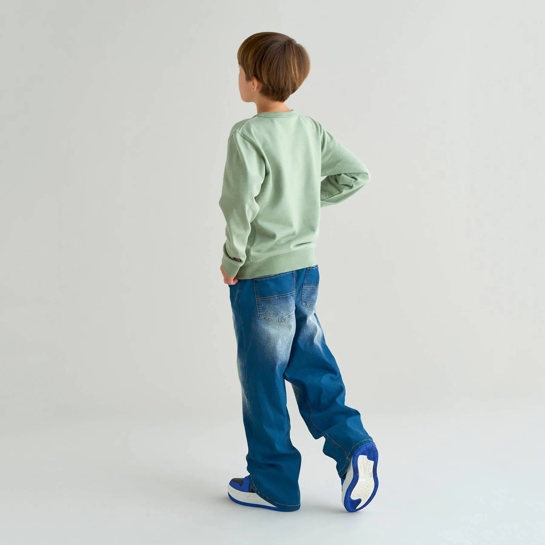 【SPECIAL PRICE】ECO HYBRID MINI BOX LOGO KIDS SWEATSHIRT(KIDS)