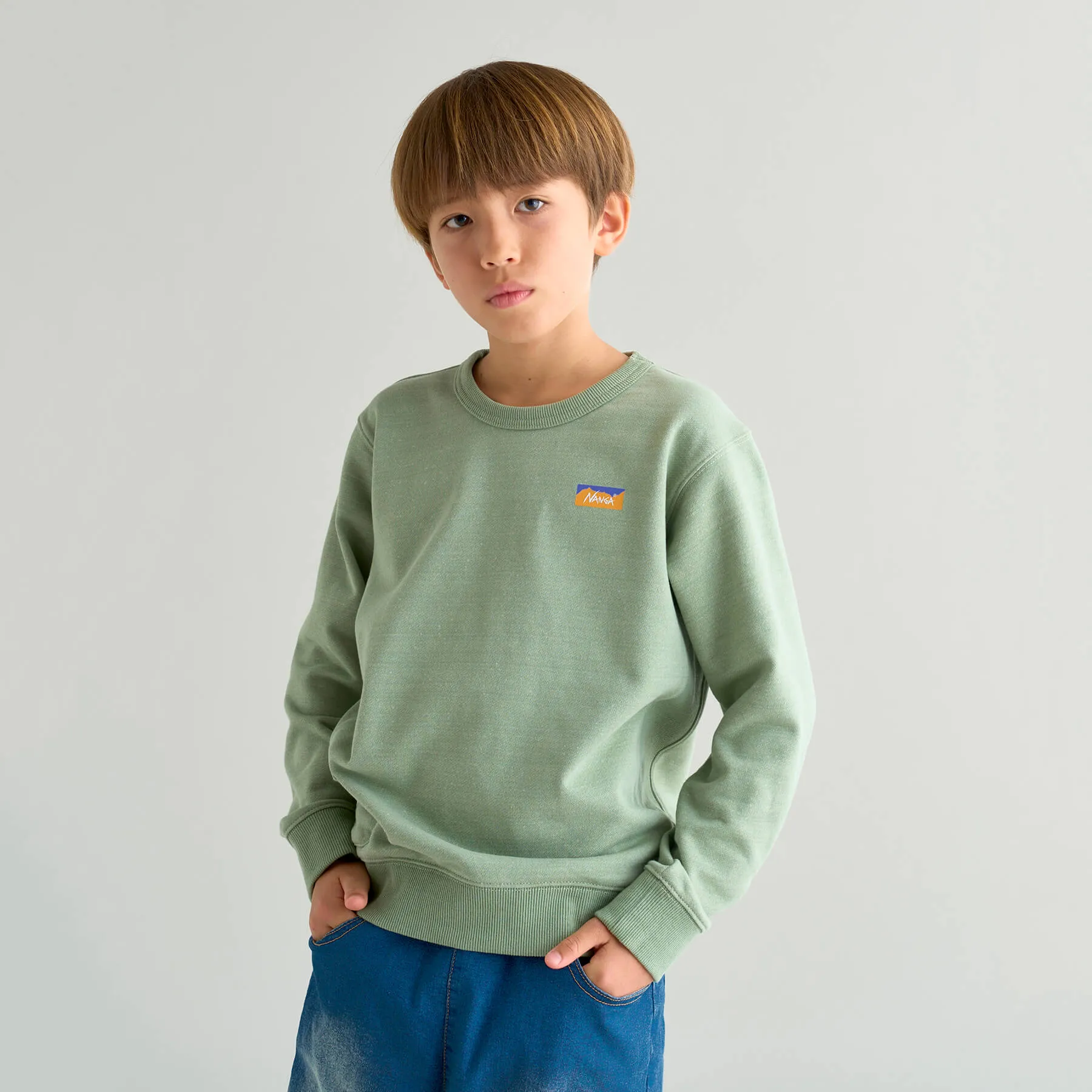【SPECIAL PRICE】ECO HYBRID MINI BOX LOGO KIDS SWEATSHIRT(KIDS)