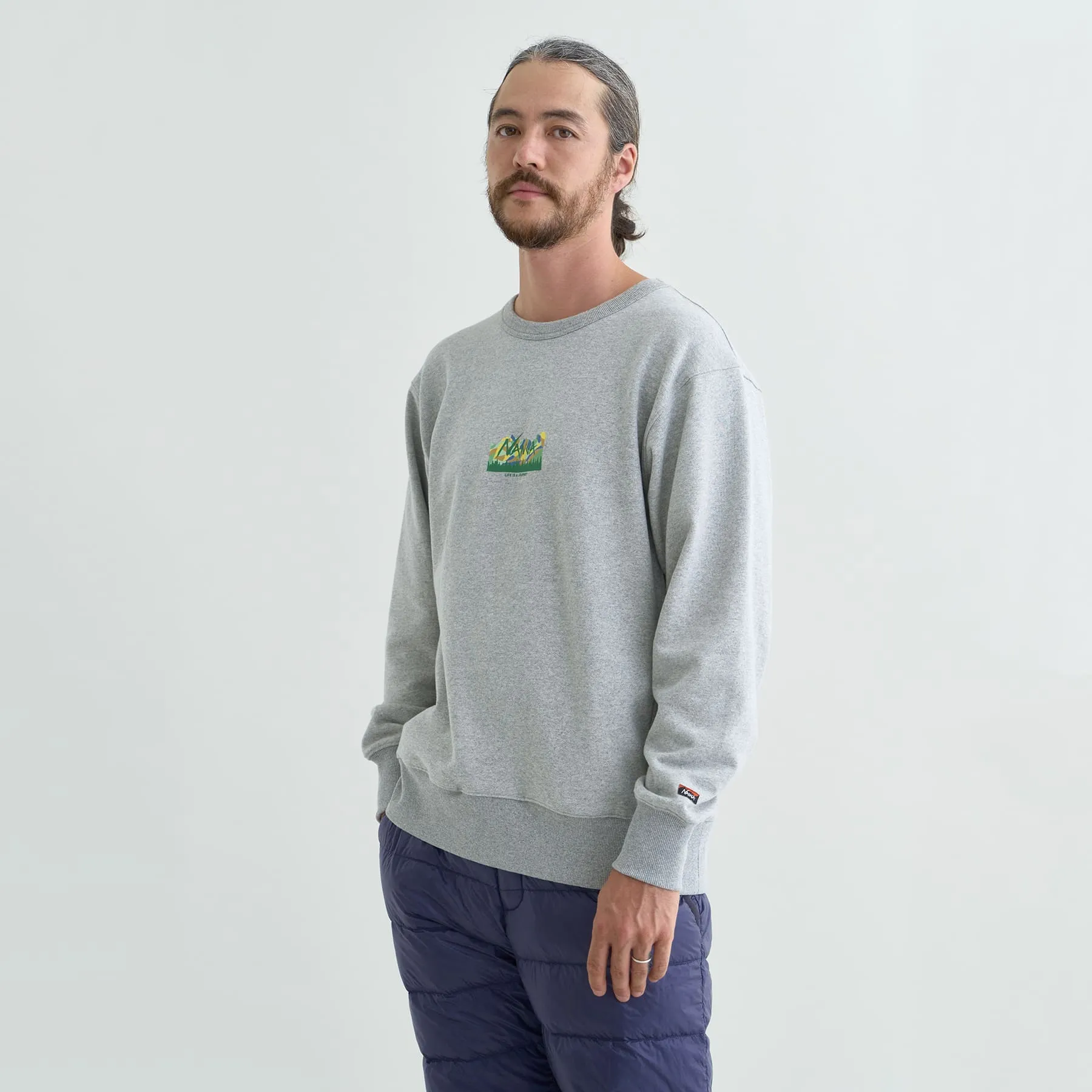 【SPECIAL PRICE】LIFE IS A JOURNEY MT.BOX LOGO SWEATSHIRT(UNISEX)