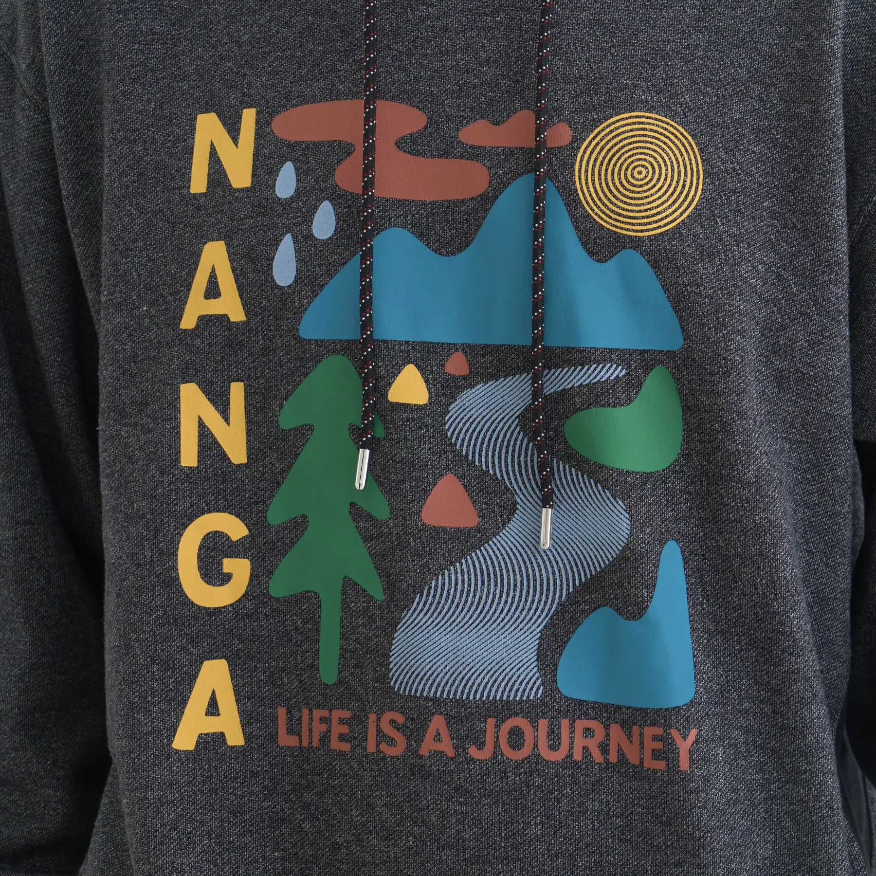 【SPECIAL PRICE】LIFE IS A JOURNEY NATURE ELEMENTS SWEAT HOODIE(UNISEX)