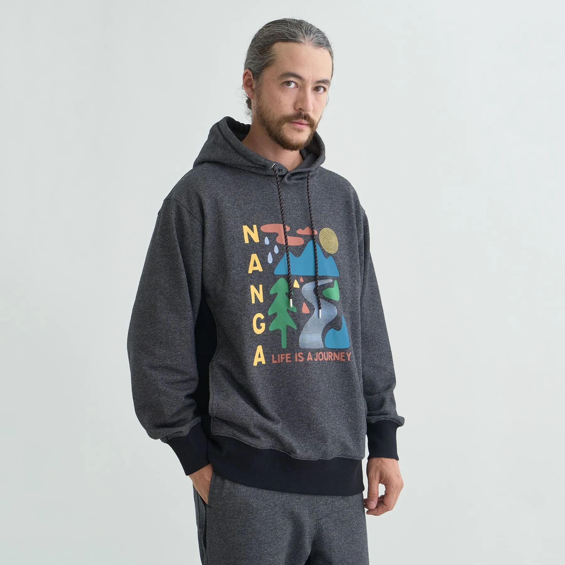【SPECIAL PRICE】LIFE IS A JOURNEY NATURE ELEMENTS SWEAT HOODIE(UNISEX)