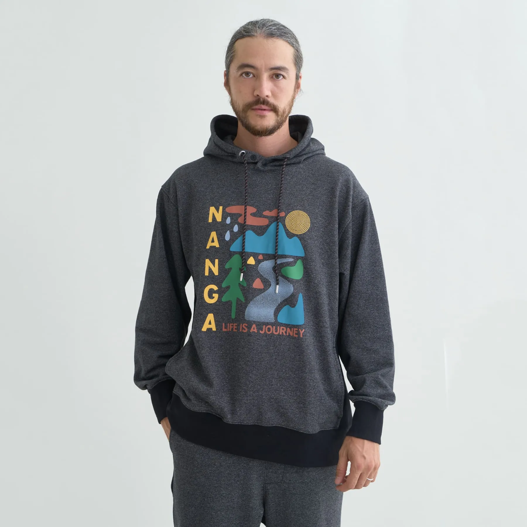 【SPECIAL PRICE】LIFE IS A JOURNEY NATURE ELEMENTS SWEAT HOODIE(UNISEX)