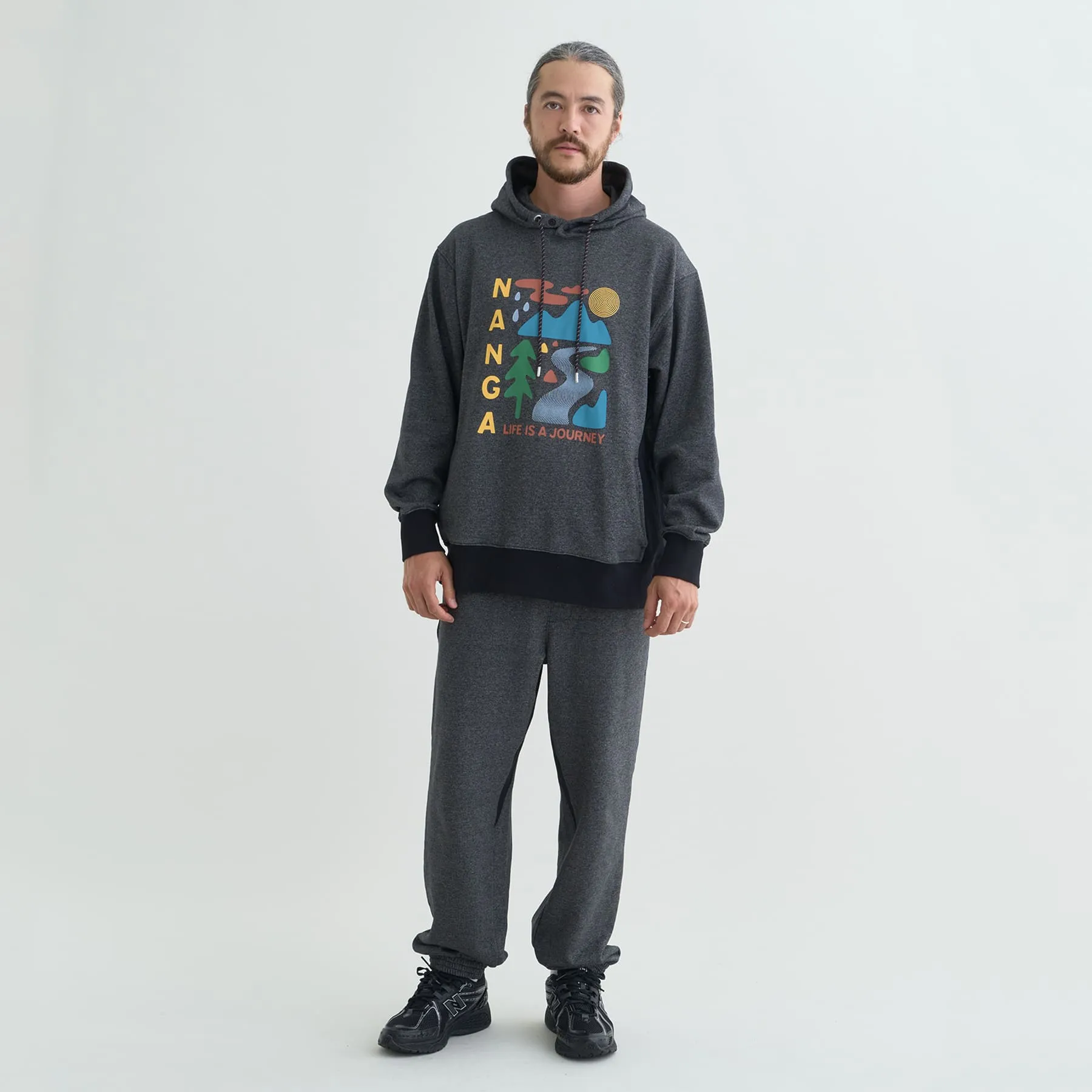 【SPECIAL PRICE】LIFE IS A JOURNEY NATURE ELEMENTS SWEAT HOODIE(UNISEX)