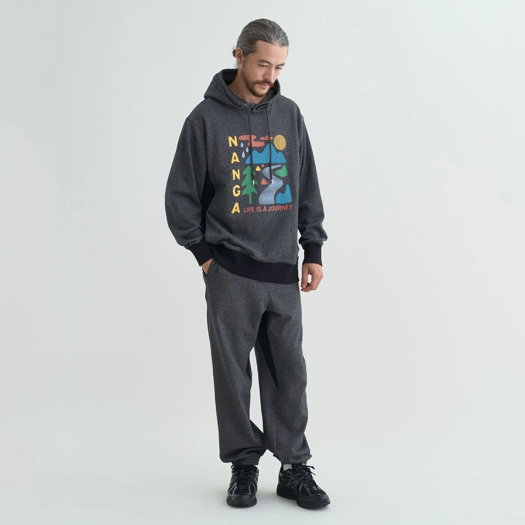 【SPECIAL PRICE】LIFE IS A JOURNEY NATURE ELEMENTS SWEAT HOODIE(UNISEX)