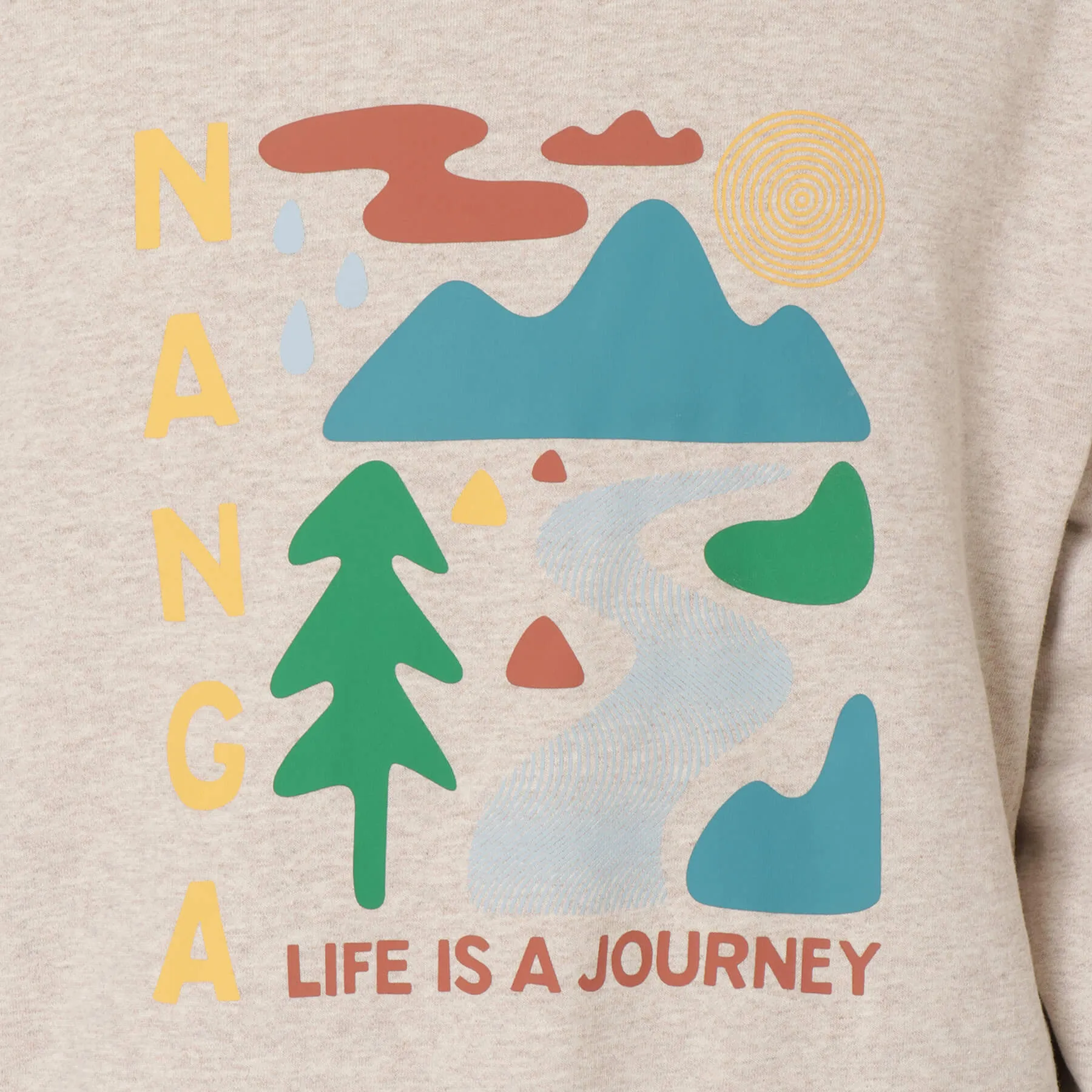 【SPECIAL PRICE】LIFE IS A JOURNEY NATURE ELEMENTS SWEAT HOODIE(UNISEX)