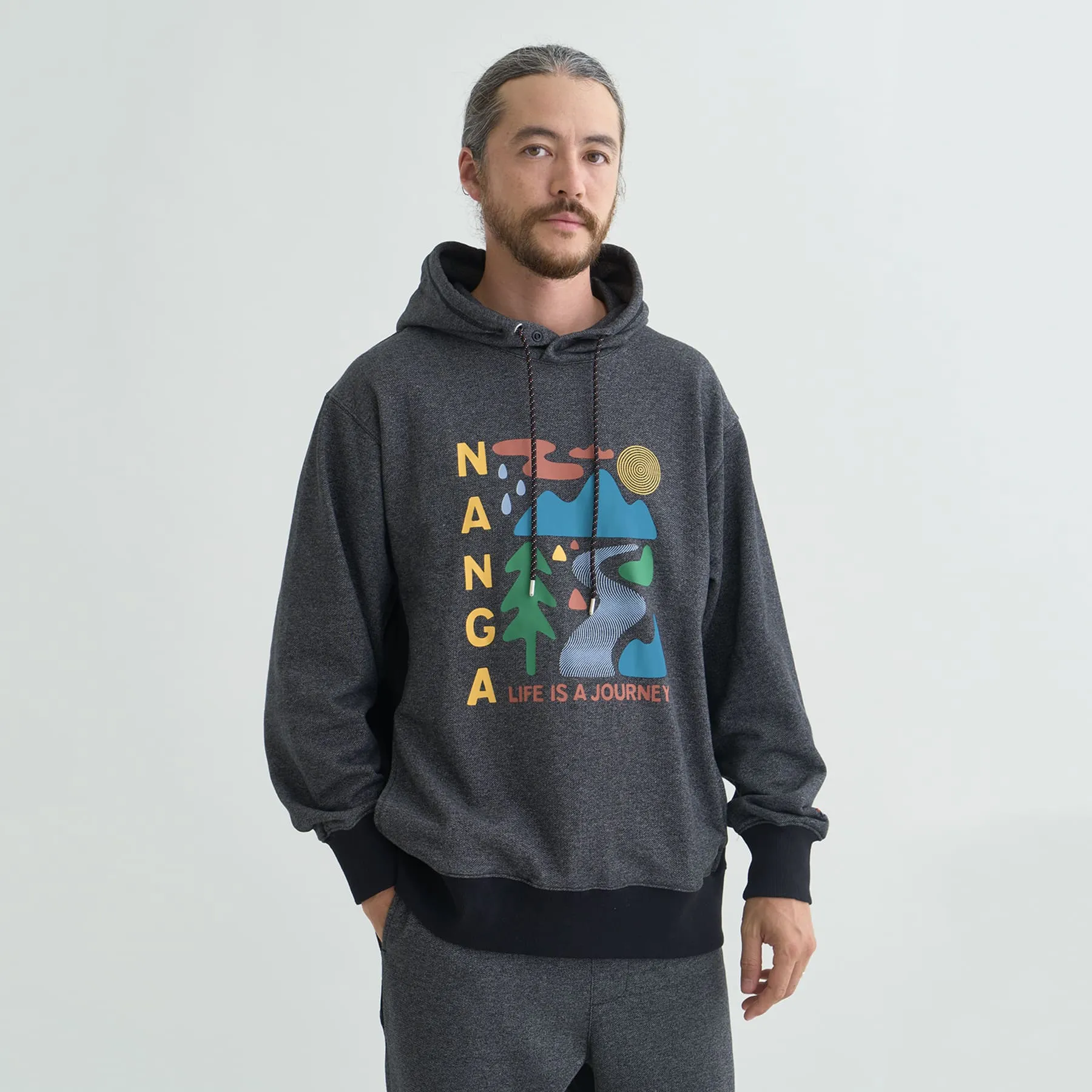 【SPECIAL PRICE】LIFE IS A JOURNEY NATURE ELEMENTS SWEAT HOODIE(UNISEX)