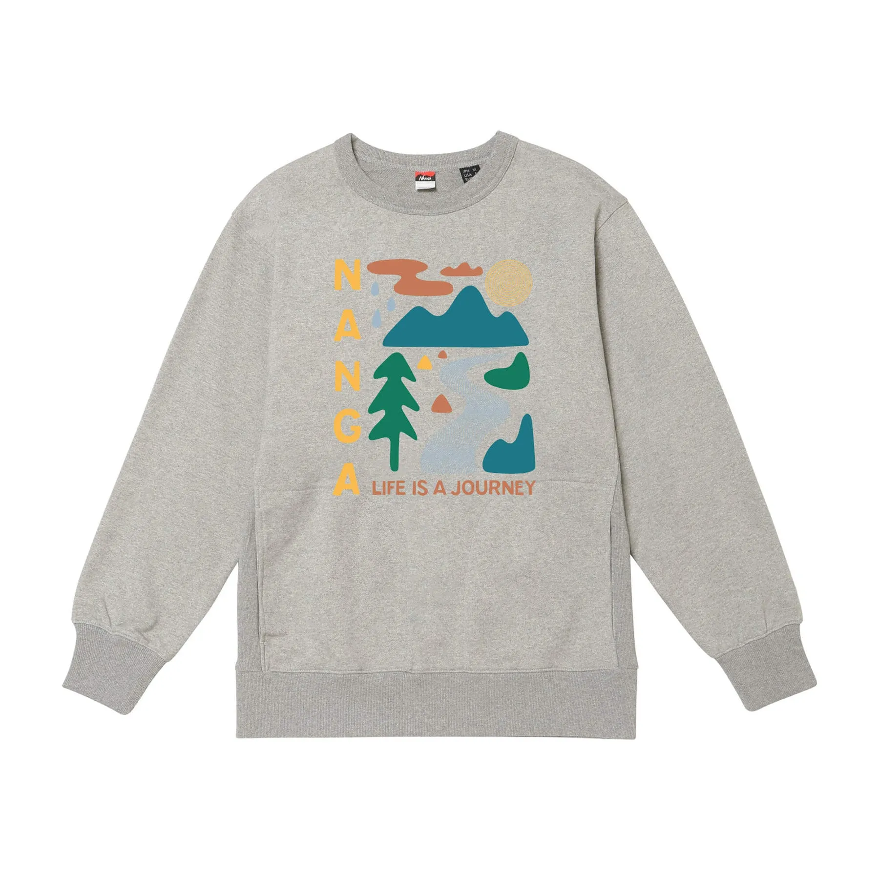 【SPECIAL PRICE】LIFE IS A JOURNEY NATURE ELEMENTS SWEATSHIRT(UNISEX)