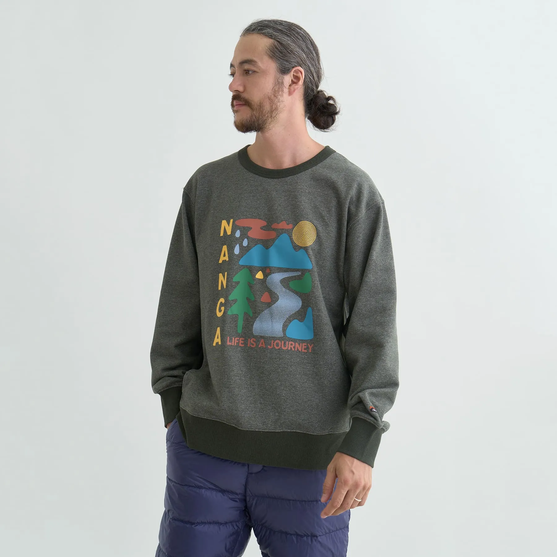 【SPECIAL PRICE】LIFE IS A JOURNEY NATURE ELEMENTS SWEATSHIRT(UNISEX)