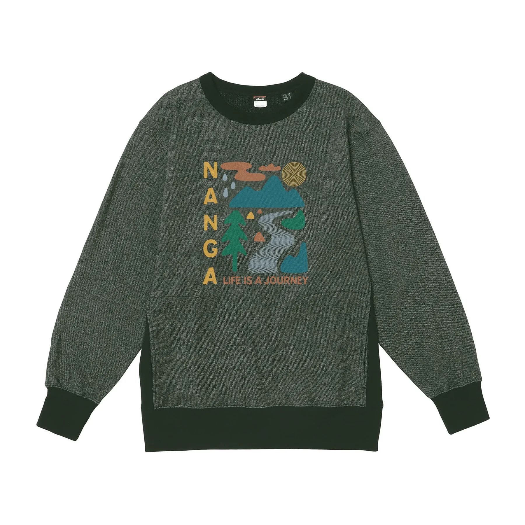 【SPECIAL PRICE】LIFE IS A JOURNEY NATURE ELEMENTS SWEATSHIRT(UNISEX)