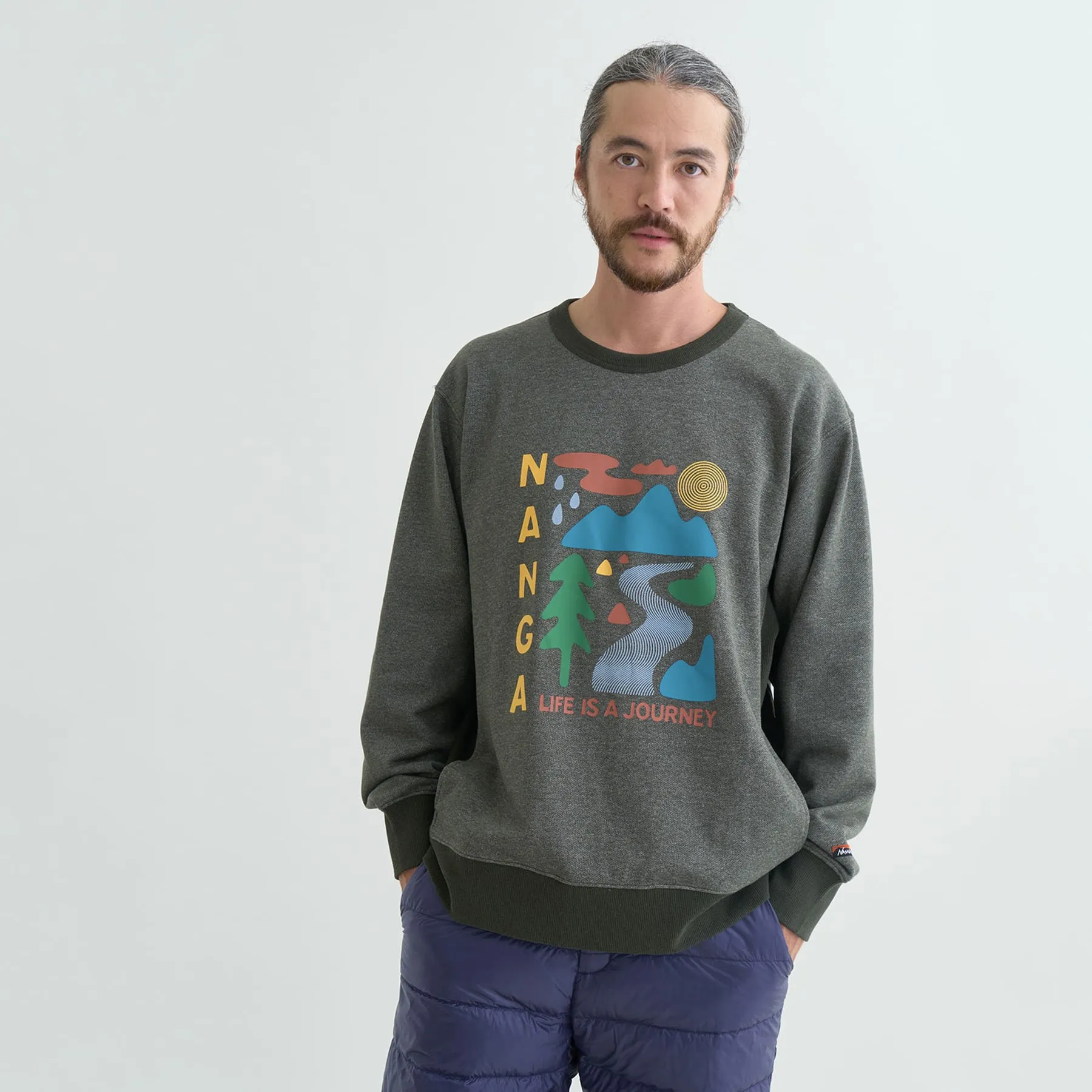【SPECIAL PRICE】LIFE IS A JOURNEY NATURE ELEMENTS SWEATSHIRT(UNISEX)