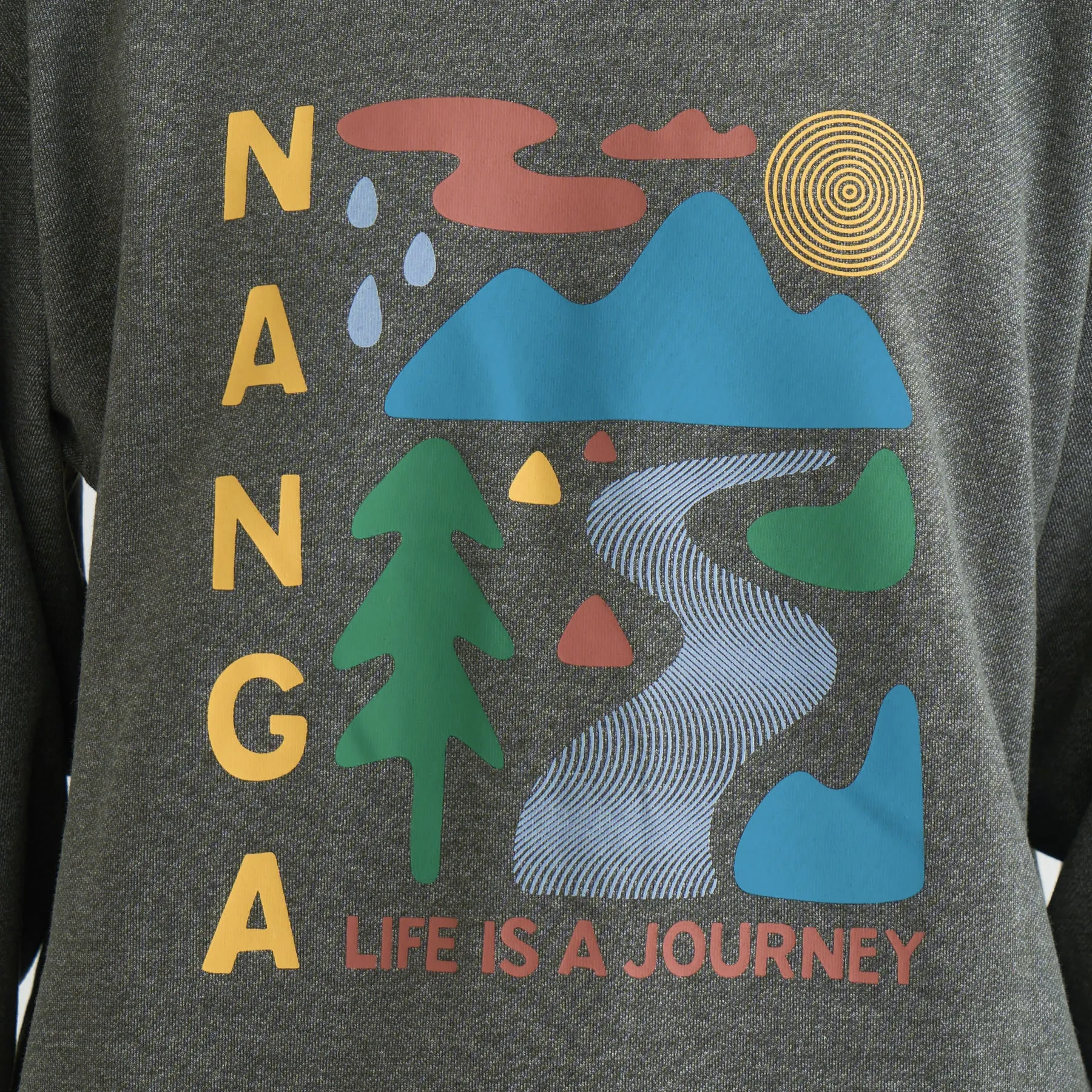 【SPECIAL PRICE】LIFE IS A JOURNEY NATURE ELEMENTS SWEATSHIRT(UNISEX)