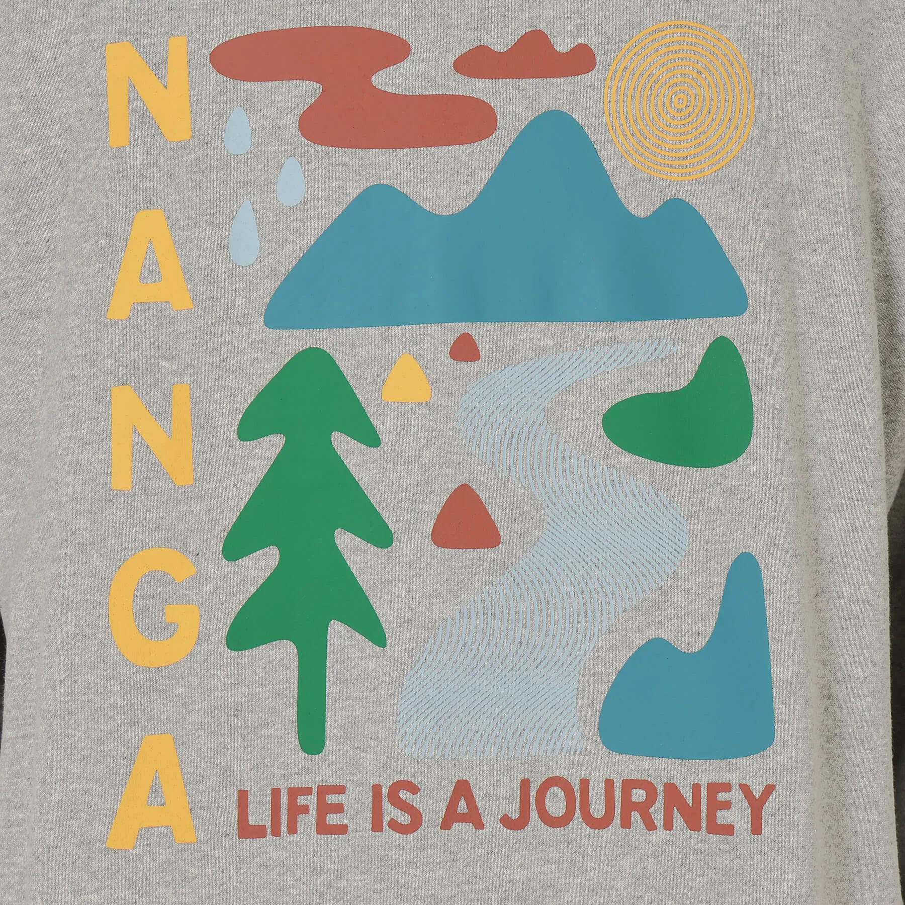 【SPECIAL PRICE】LIFE IS A JOURNEY NATURE ELEMENTS SWEATSHIRT(UNISEX)
