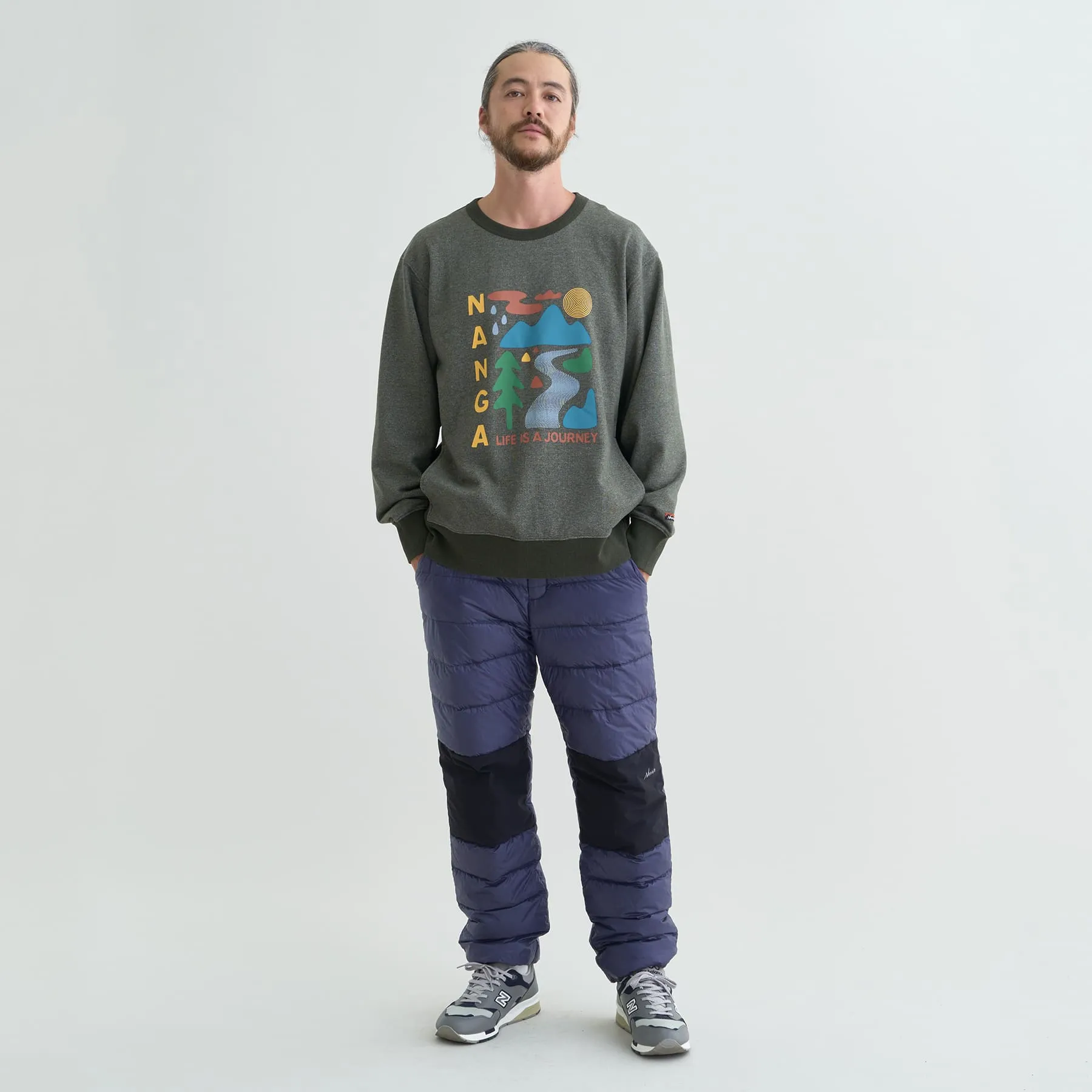 【SPECIAL PRICE】LIFE IS A JOURNEY NATURE ELEMENTS SWEATSHIRT(UNISEX)