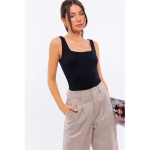 Square Neck Tank Bodysuit