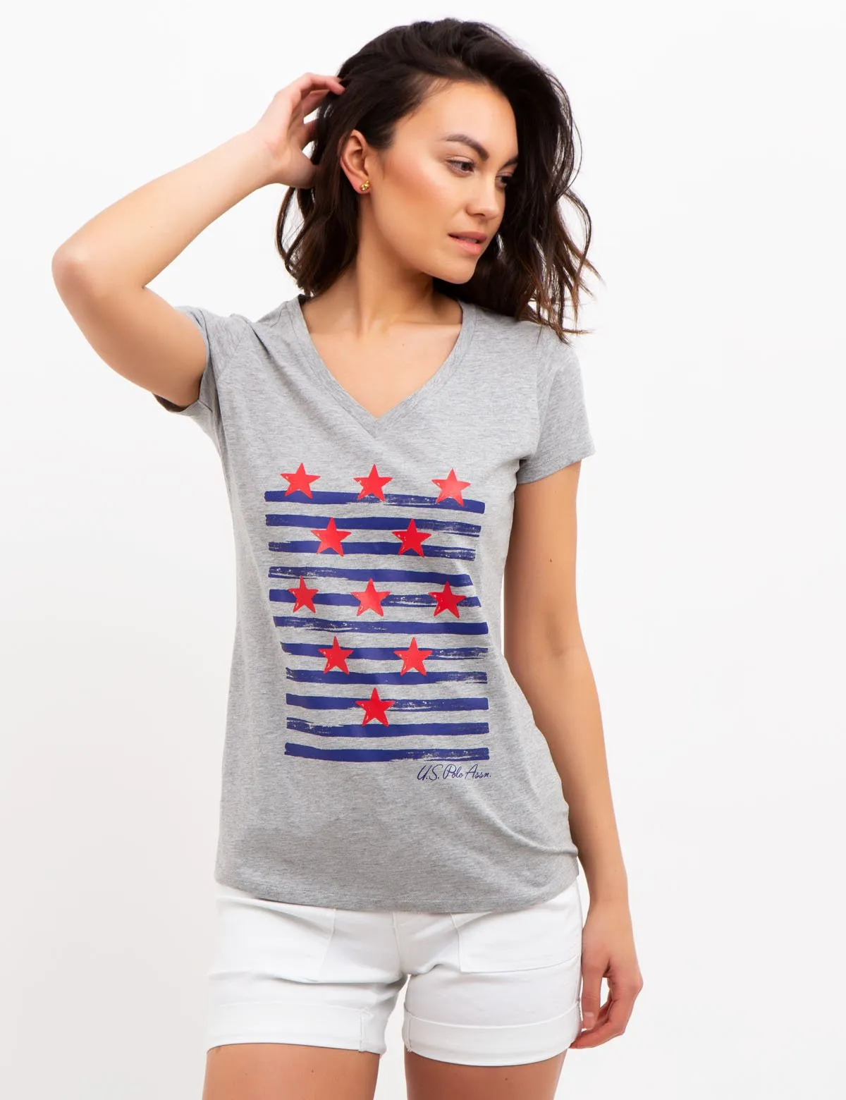 STAR STRIPED T-SHIRT