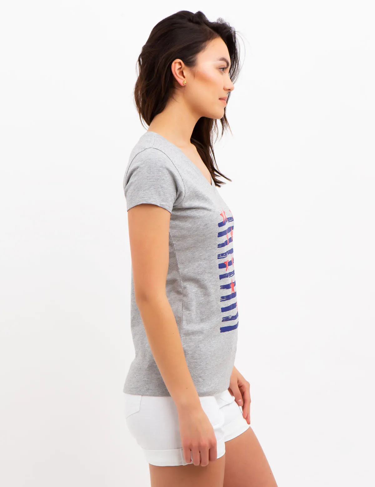 STAR STRIPED T-SHIRT