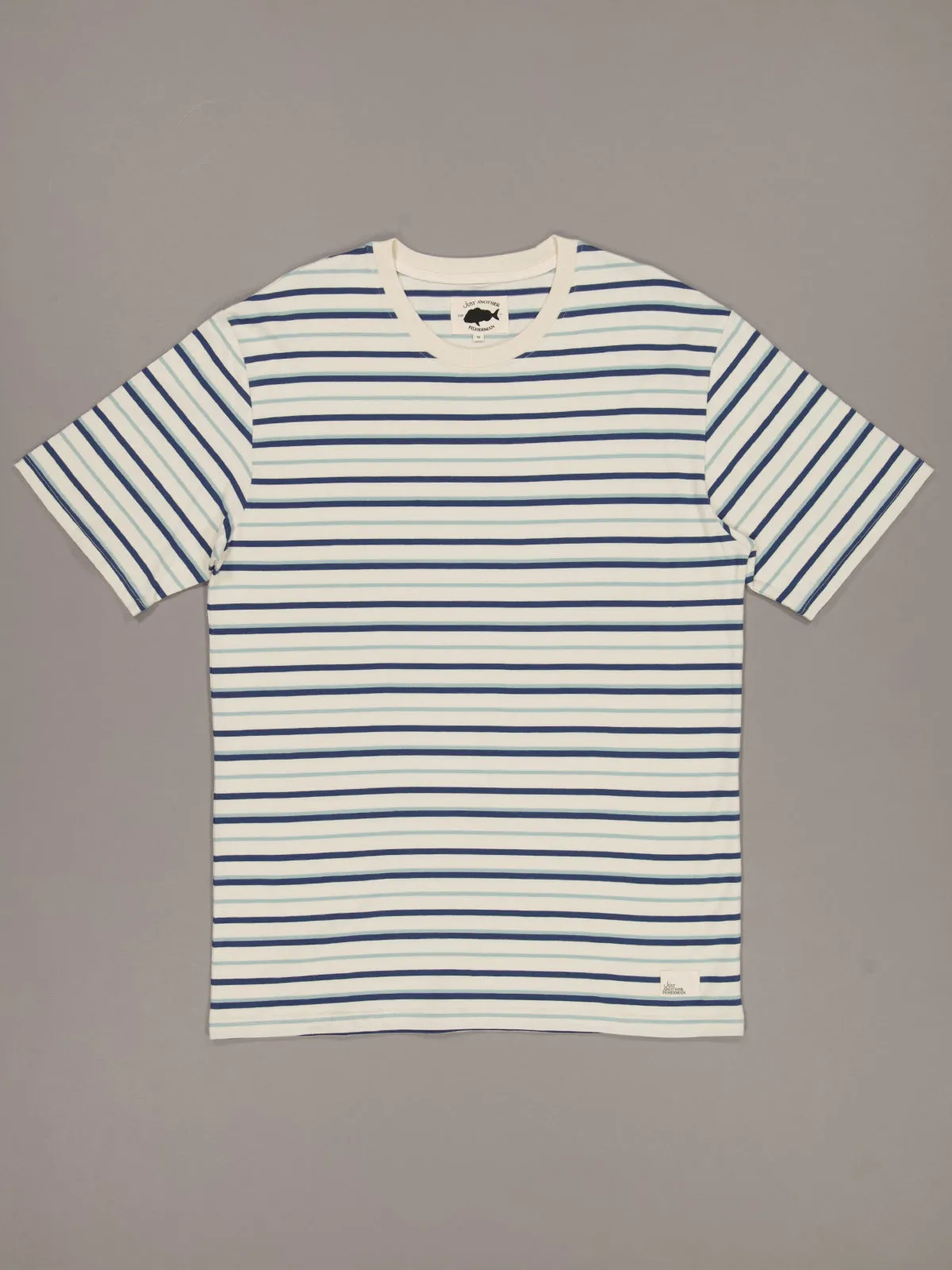 STRIPE HORIZON TEE - BLUE STRIPE