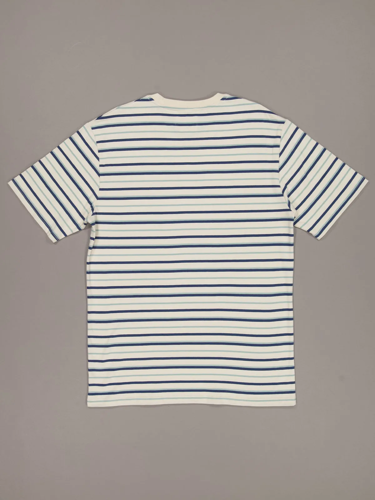 STRIPE HORIZON TEE - BLUE STRIPE