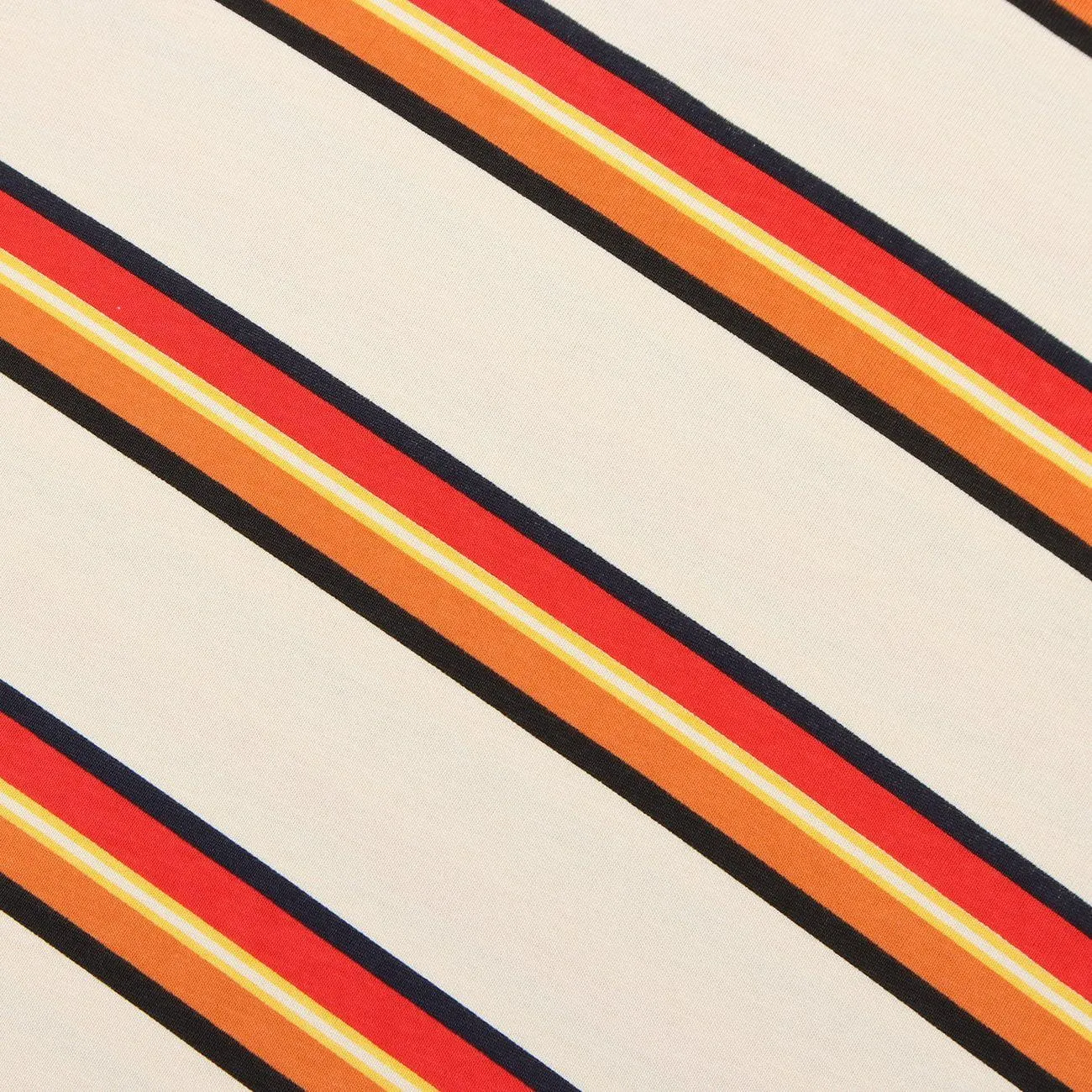 Striped Bright Color Matching Tee