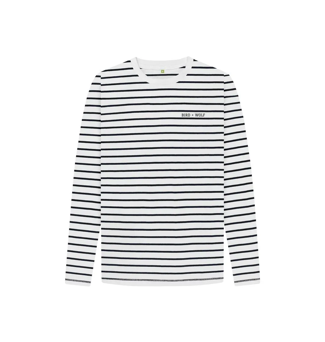 Striped Long Sleeve Kids Tee