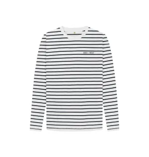 Striped Long Sleeve Kids Tee