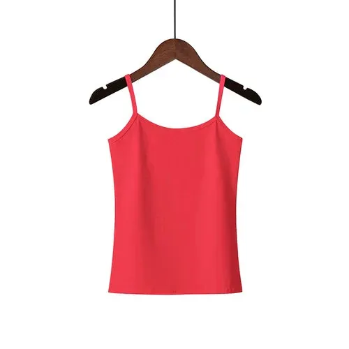 Summer Tank Tops Women Sleeveless Big Size T Shirt Ladies Vest Singlets Camisole Cotton Ladies Vest