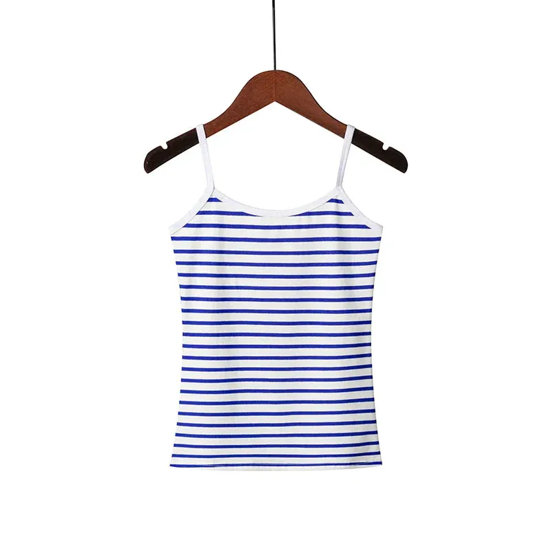 Summer Tank Tops Women Sleeveless Big Size T Shirt Ladies Vest Singlets Camisole Cotton Ladies Vest
