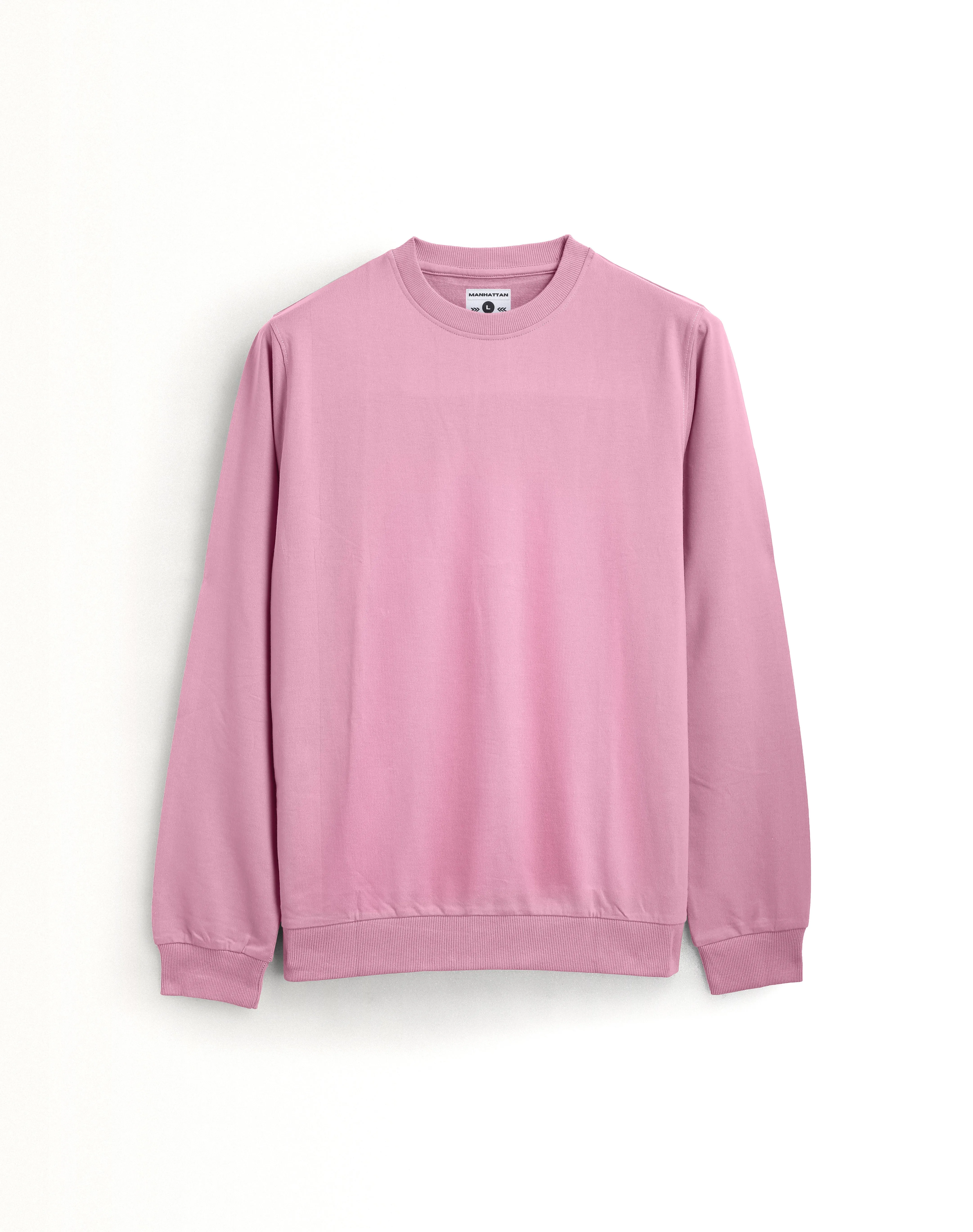 Sweatshirts Full Sleeve Unisex Pink