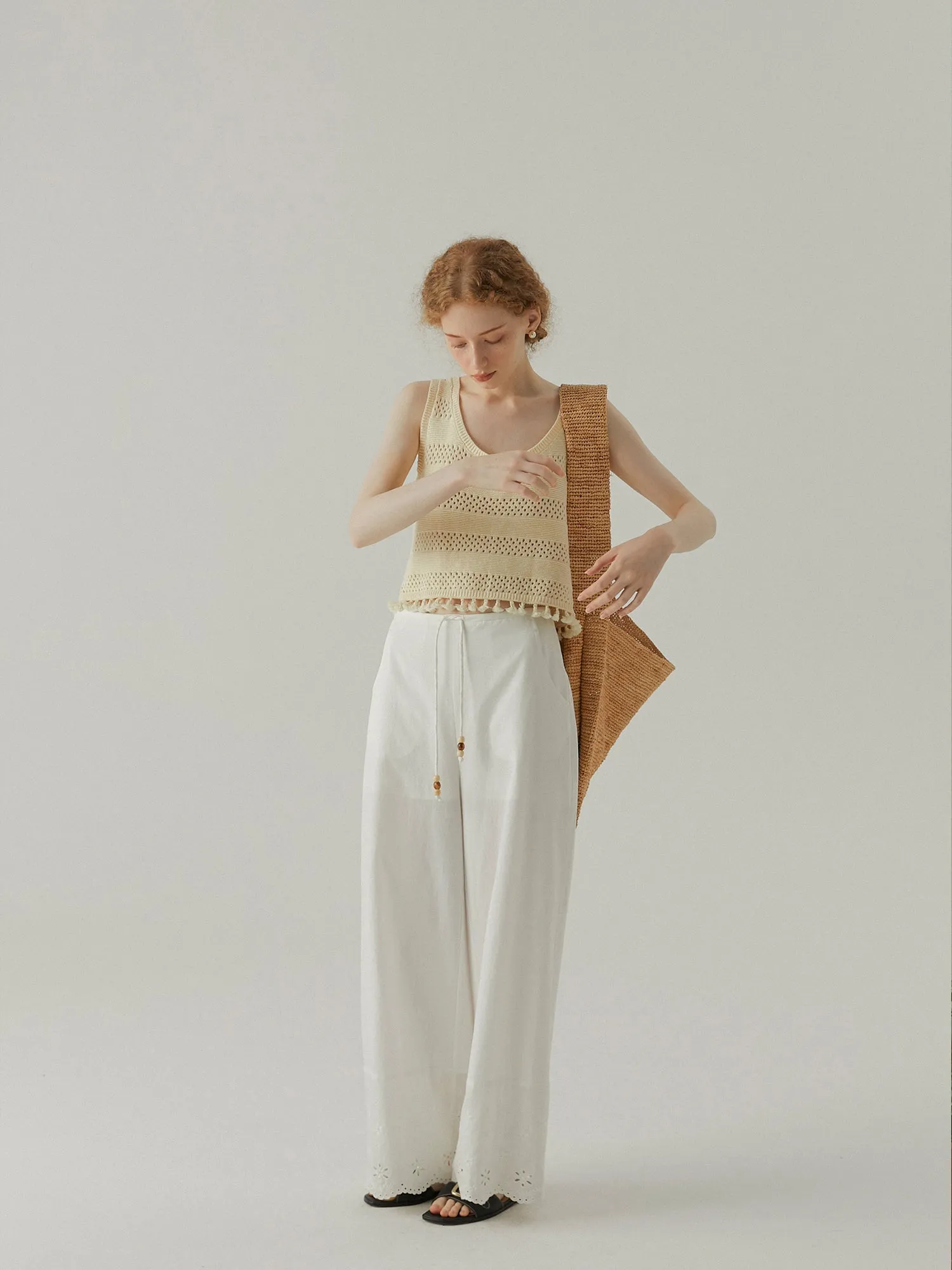 Tassel Knit Vest