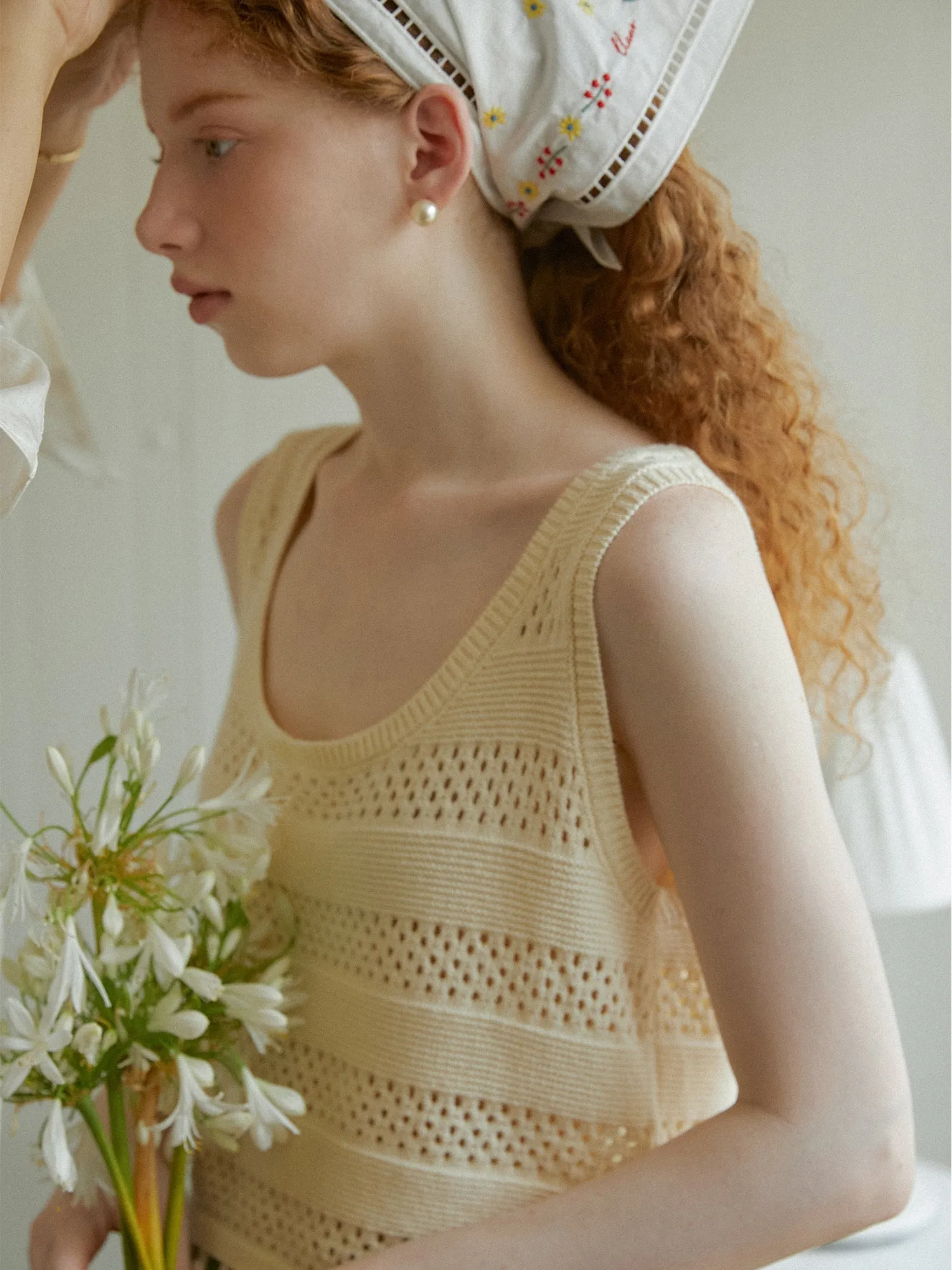 Tassel Knit Vest