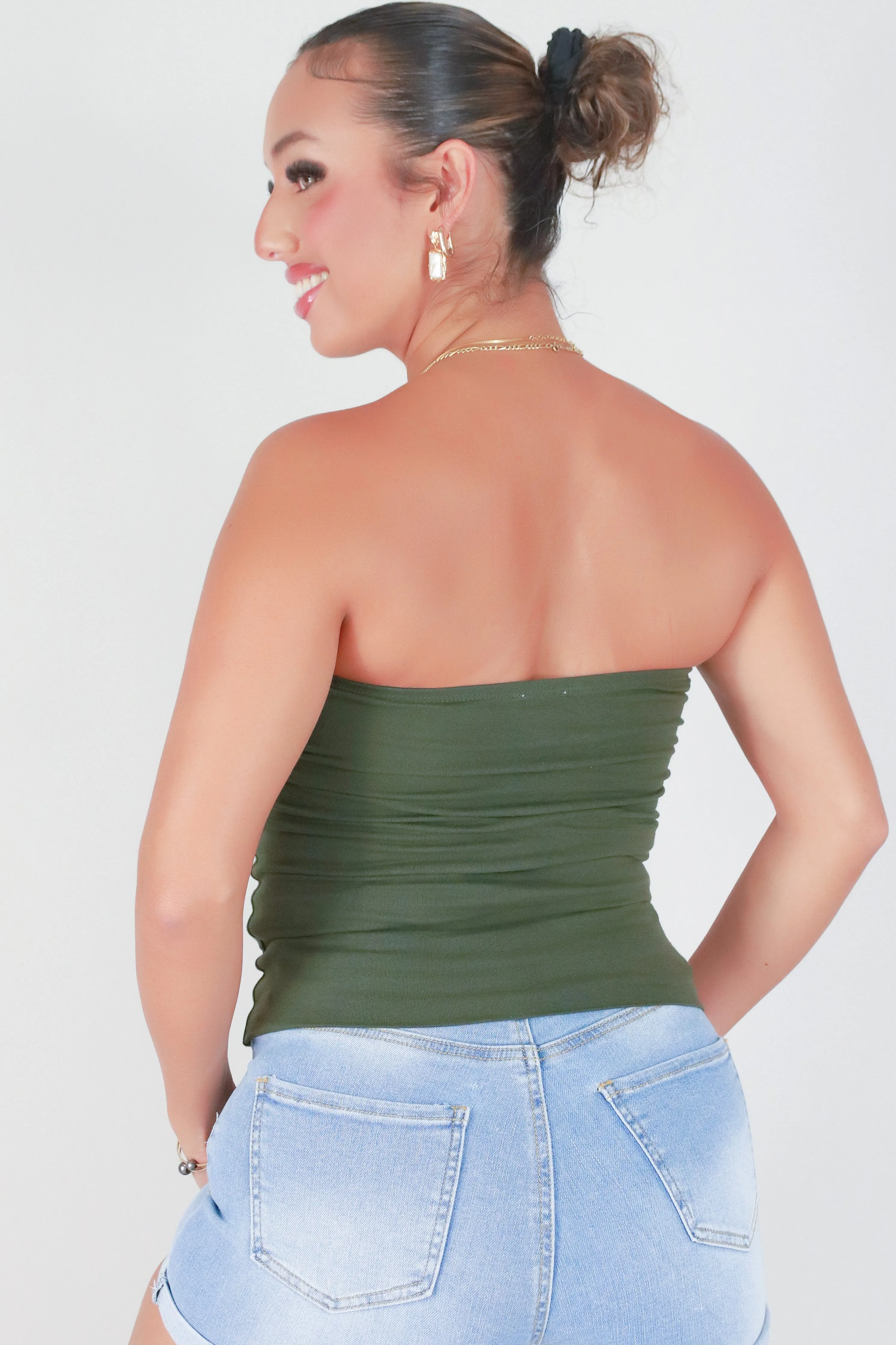 TIME ALONE TUBE TOP