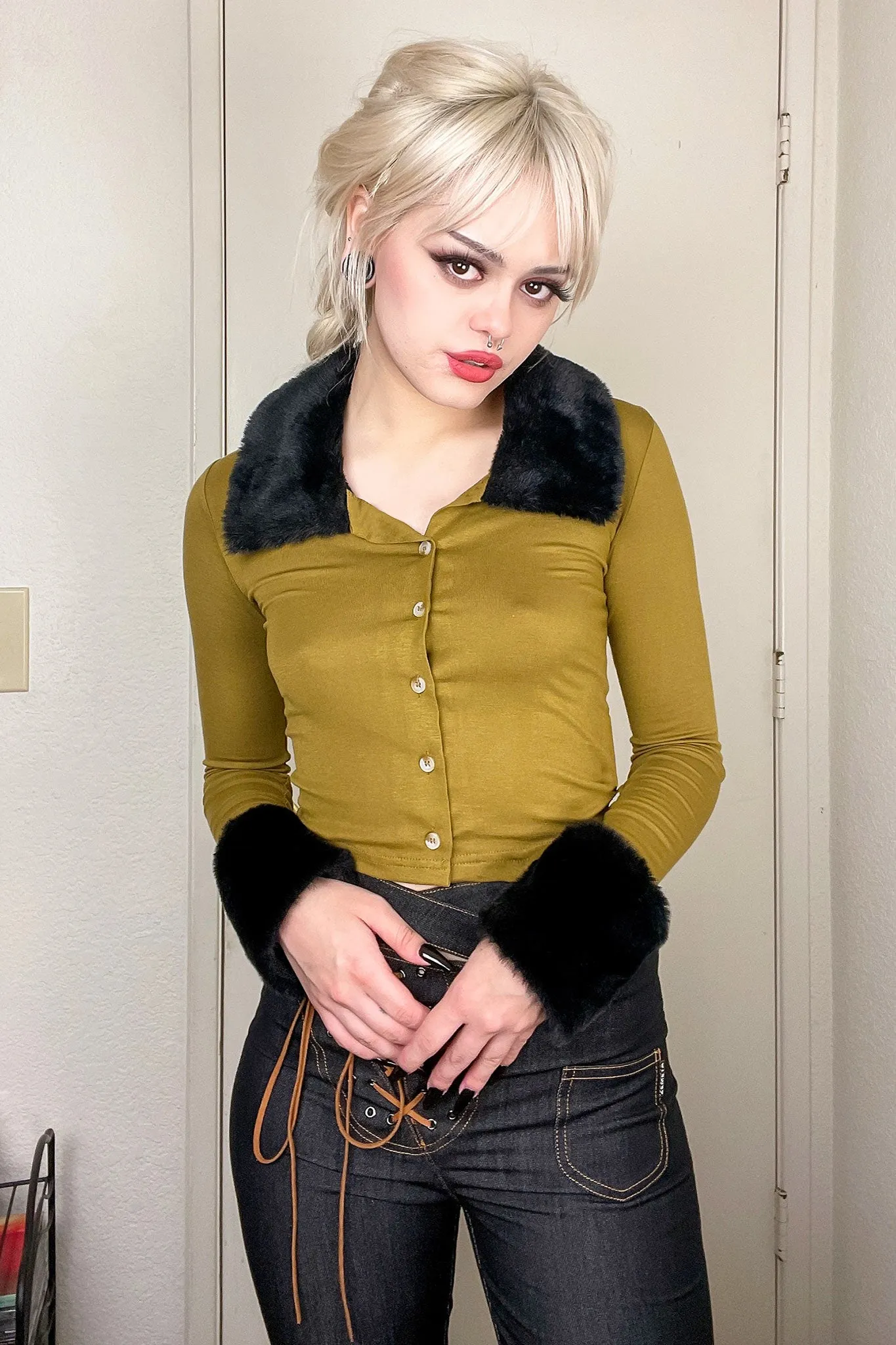 Toast Fluffy Cardigan
