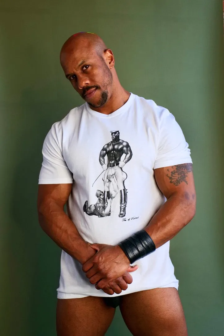 Tom of Finland WORSHIP T-Shirt White