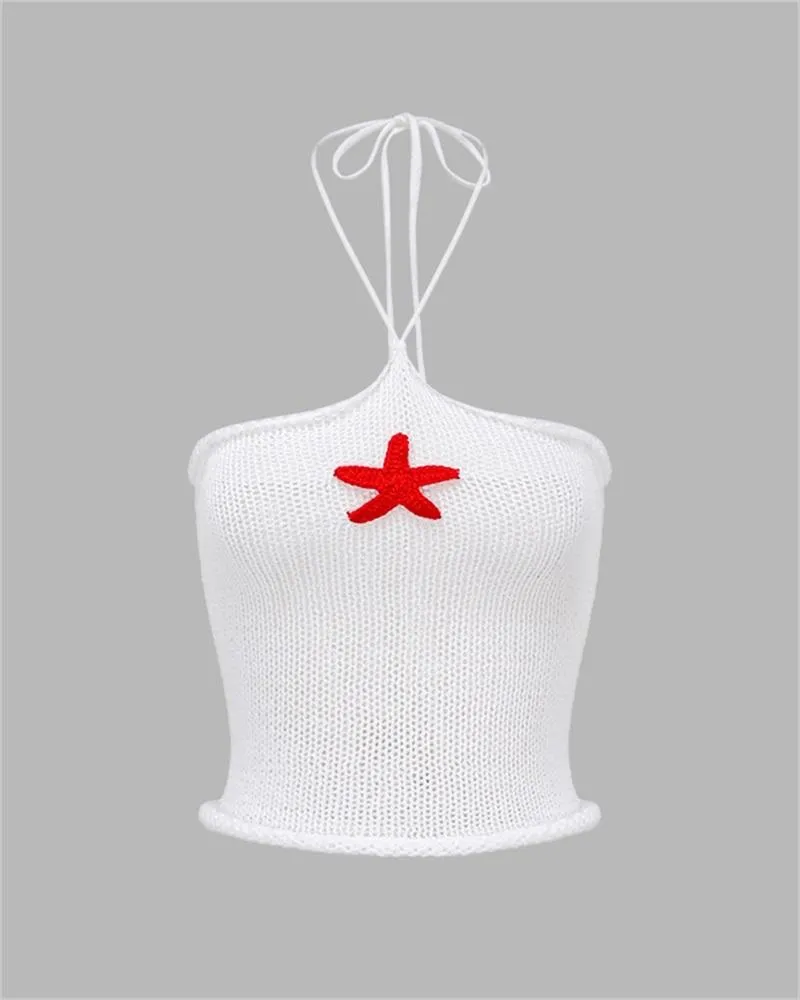 Triangulum Star Halter Top