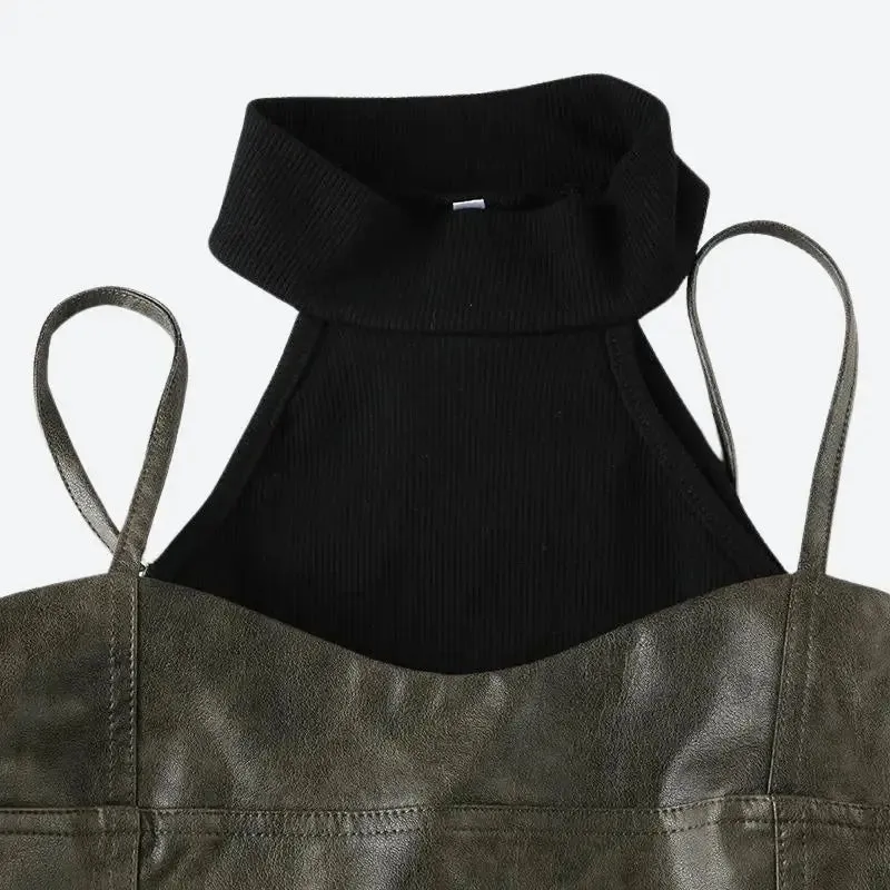 Urban Chic Y2K Crop Top with Avant-Garde Style