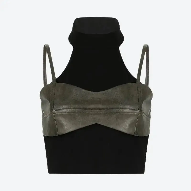 Urban Chic Y2K Crop Top with Avant-Garde Style