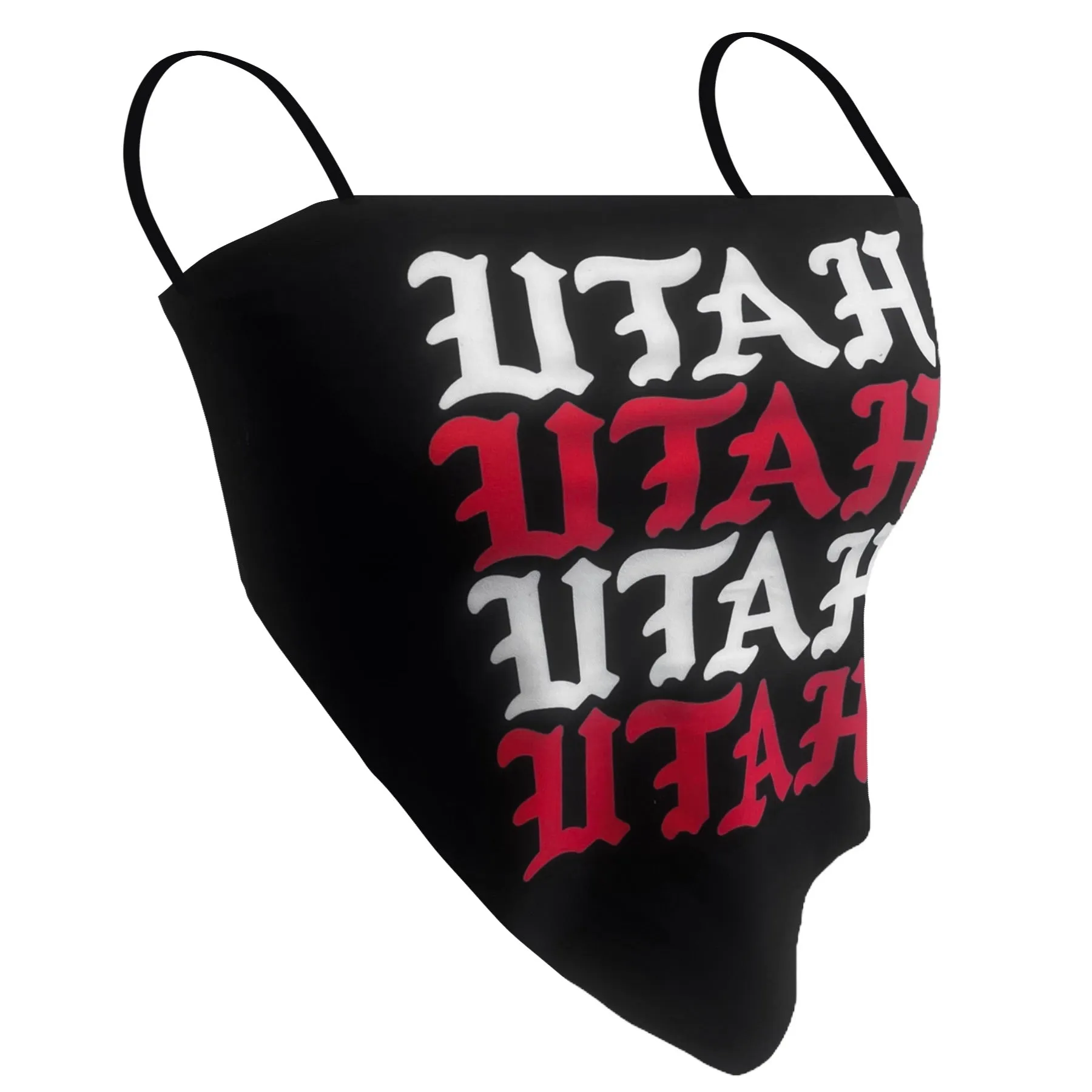 Utah Black Strap Bandana Top