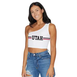 Utah White One Shoulder Top