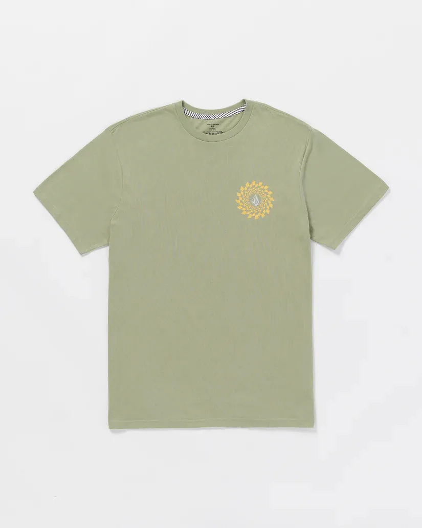 Volcome Easy Orbit Green Tea S/S T-shirt