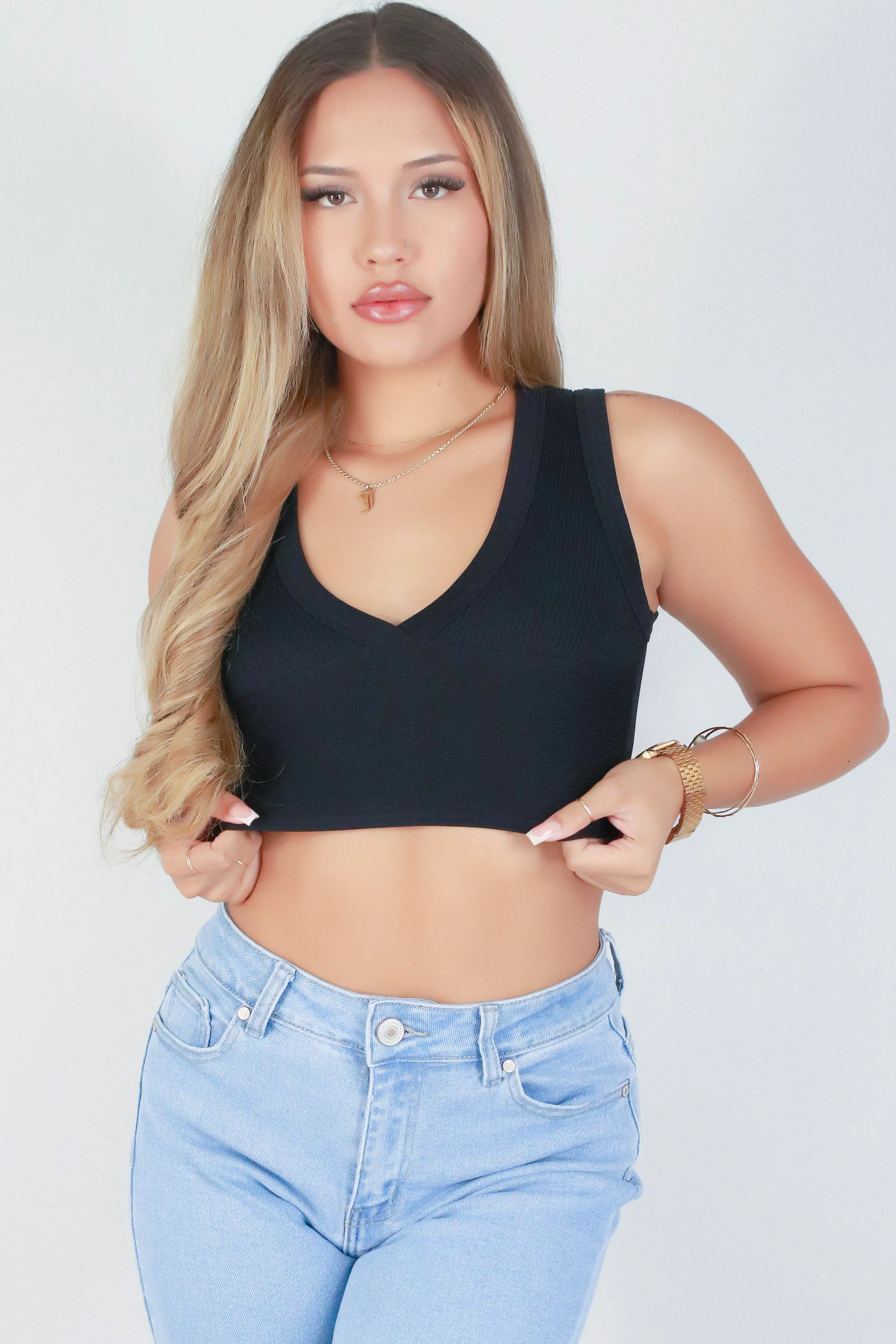 WHAT'S THE PLAN CROP TOP