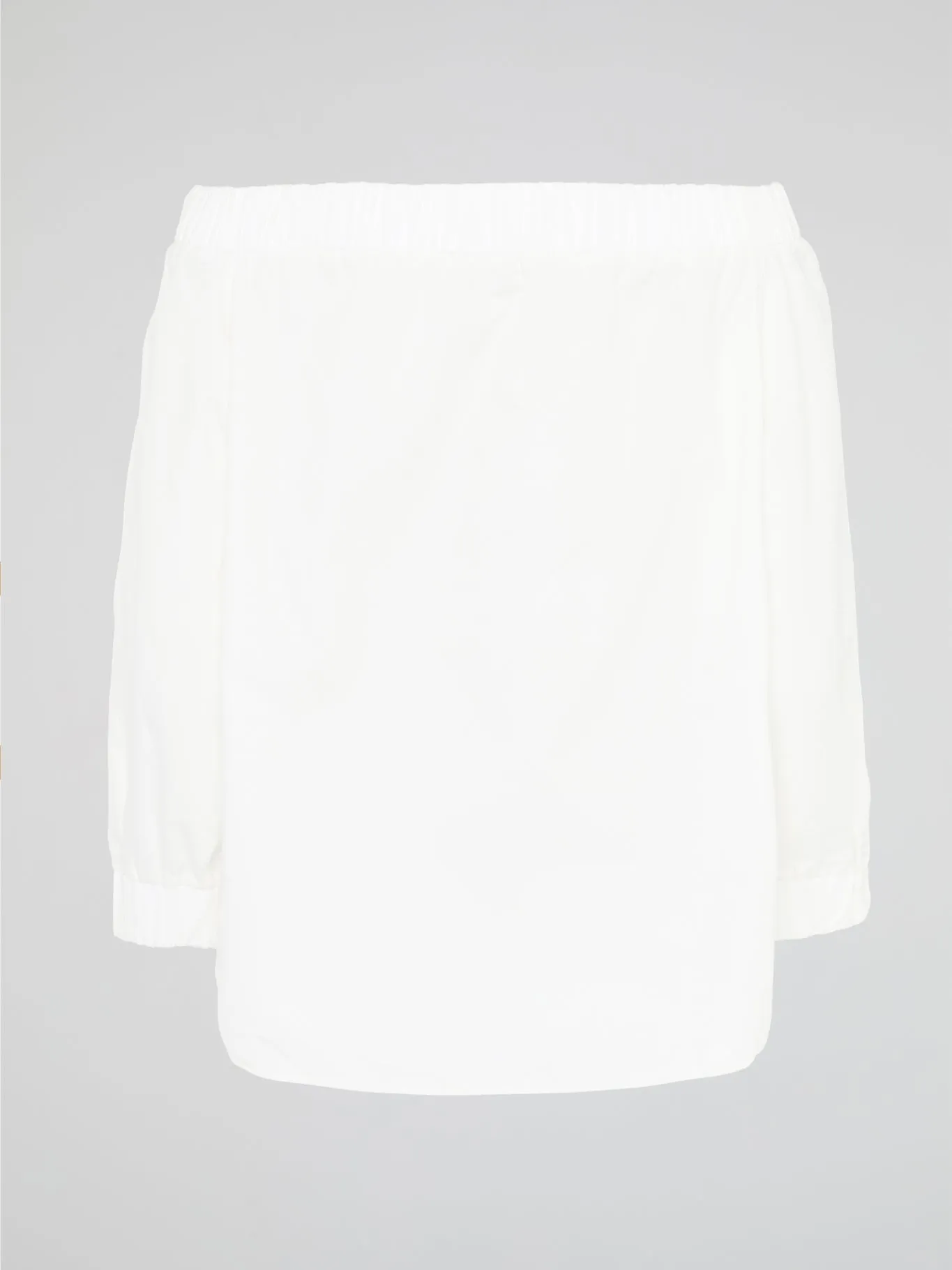 White Off-Shoulder Top
