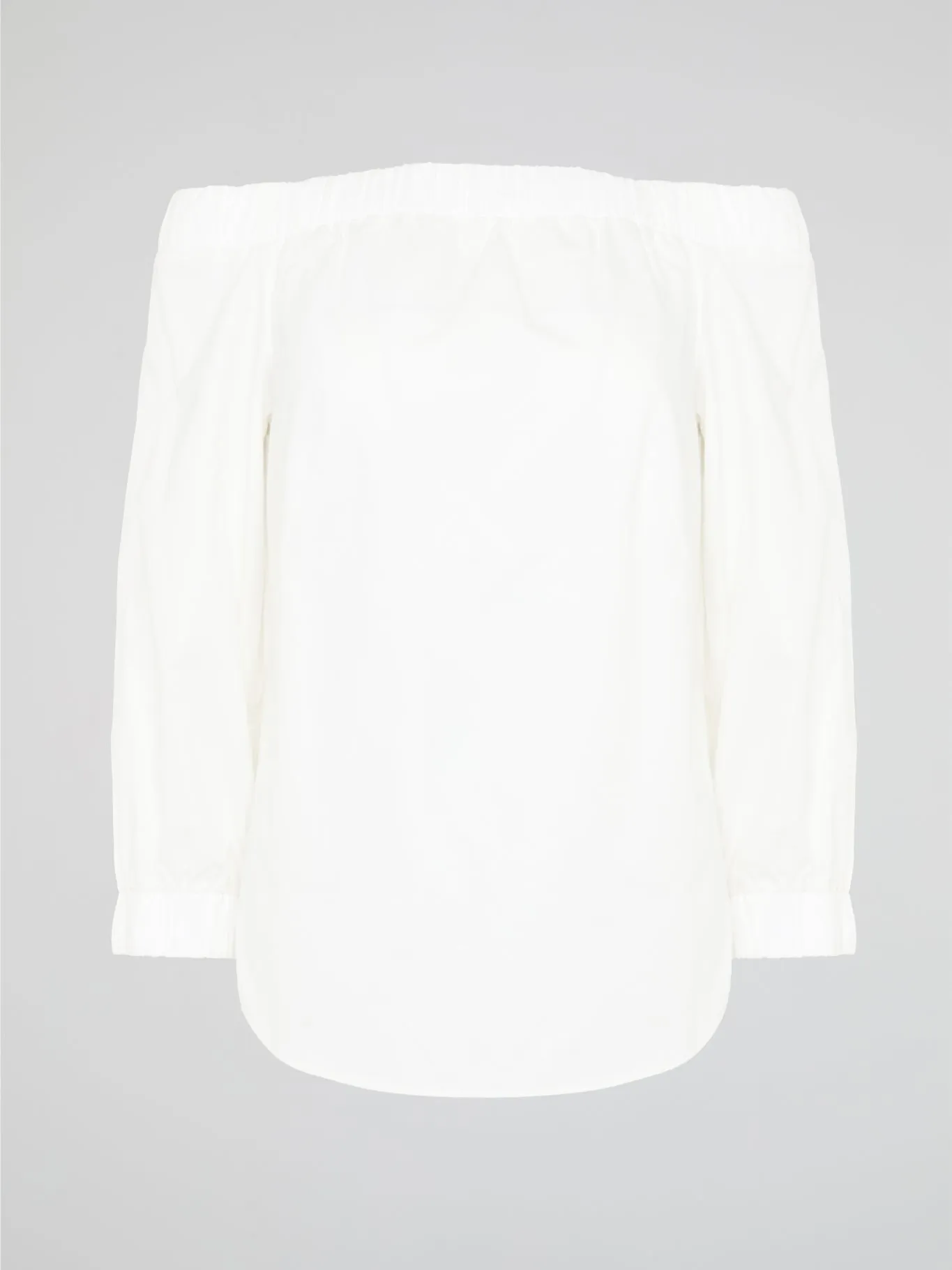 White Off-Shoulder Top