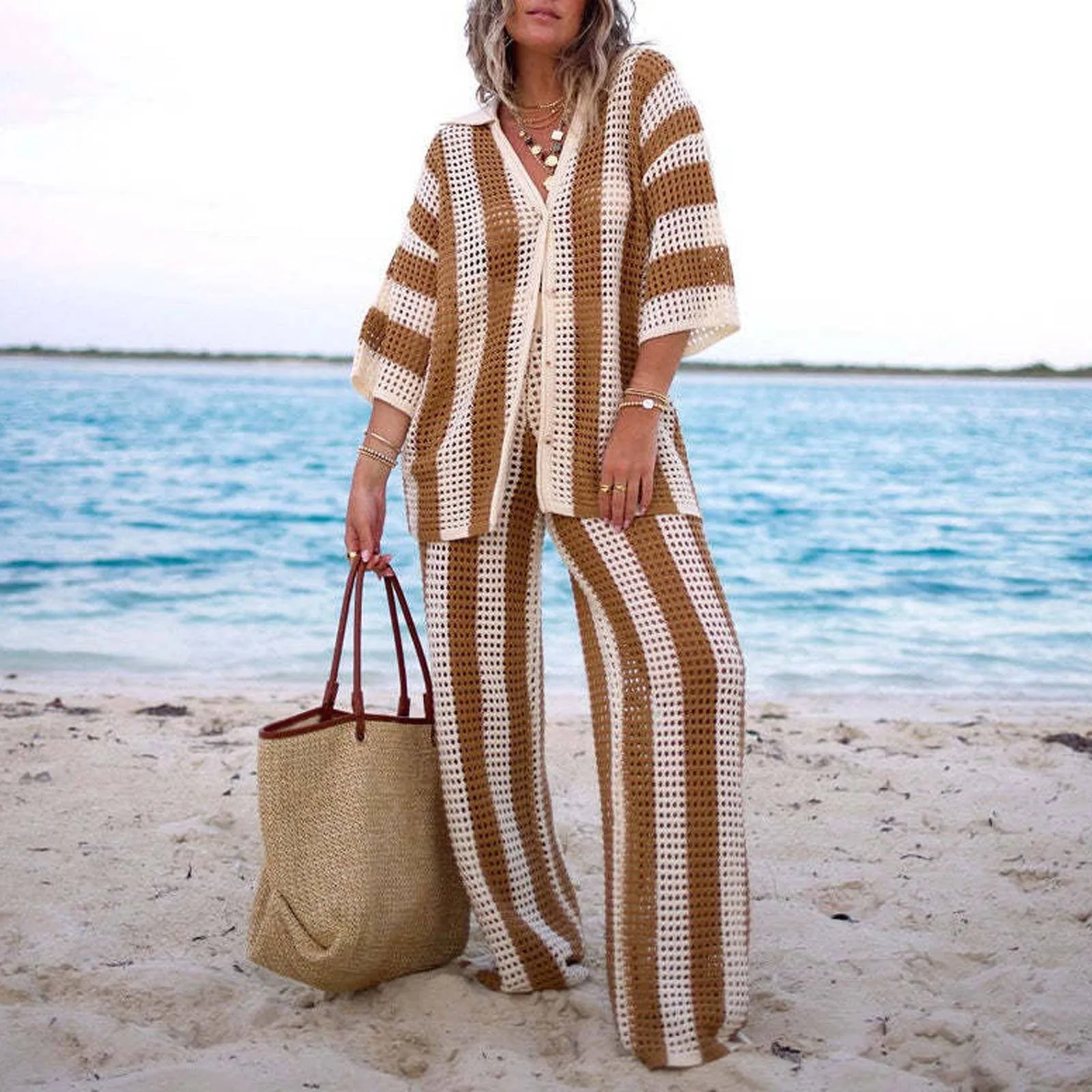 Women Cover Up Crochet Set