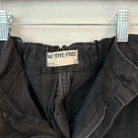 Women’s We the Free Marx Slouchy Cargo Jean in Black