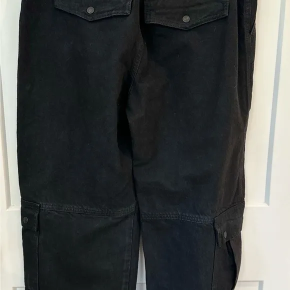 Women’s We the Free Marx Slouchy Cargo Jean in Black