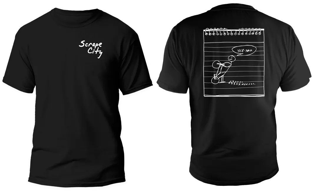 YEE-HAH TEE BLACK