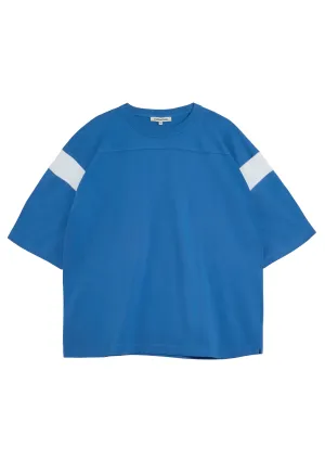 YMC - SKATE T-SHIRT BLUE/WHITE